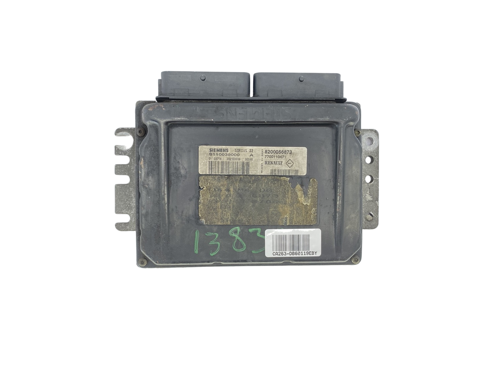 Steuergerät S110038000A 8200056873 7700110471 Renault Siemens 60119 main product photo