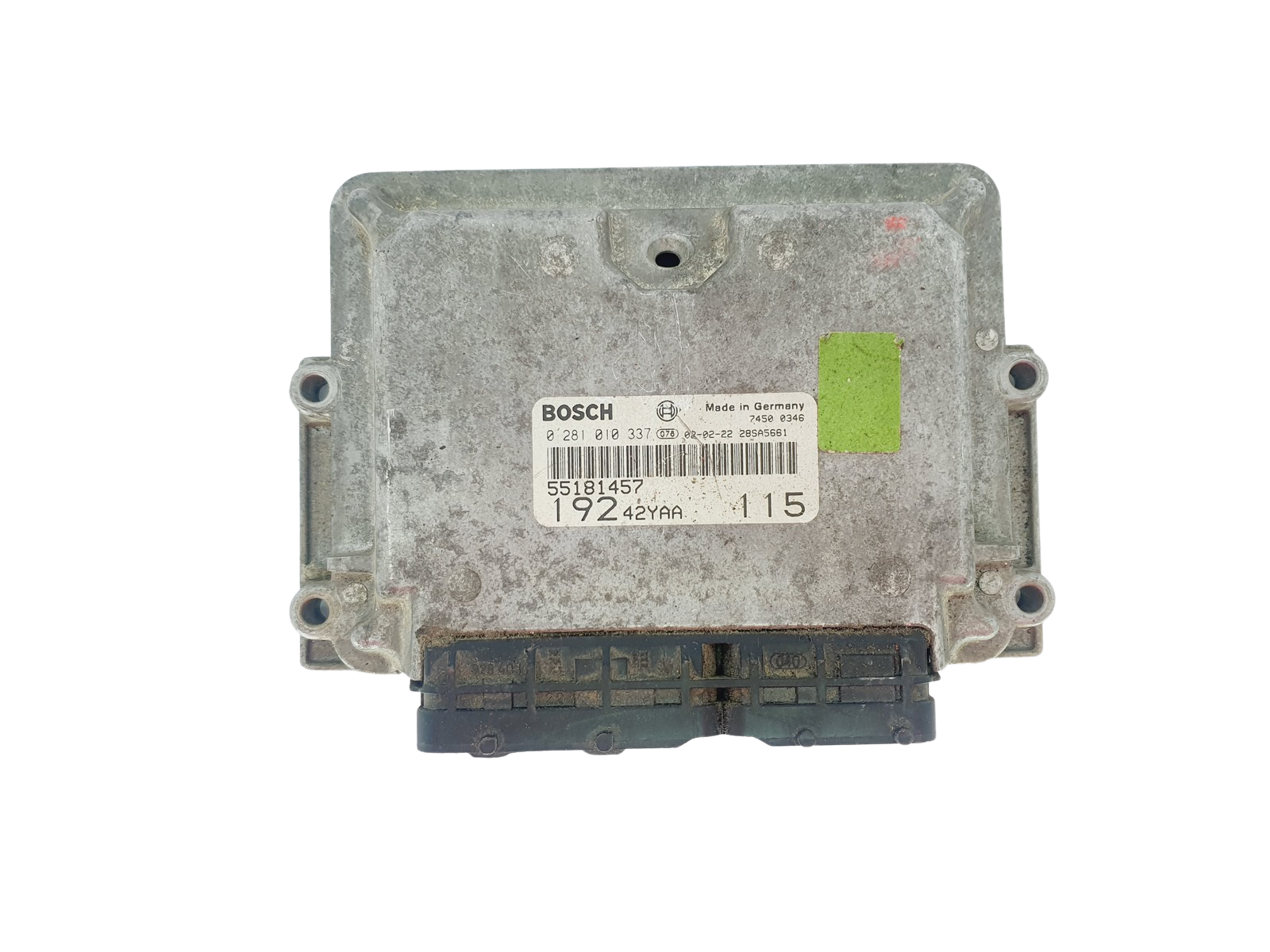 Steuergerät 55181457 0281010337 Fiat Bosch 36008 main product photo