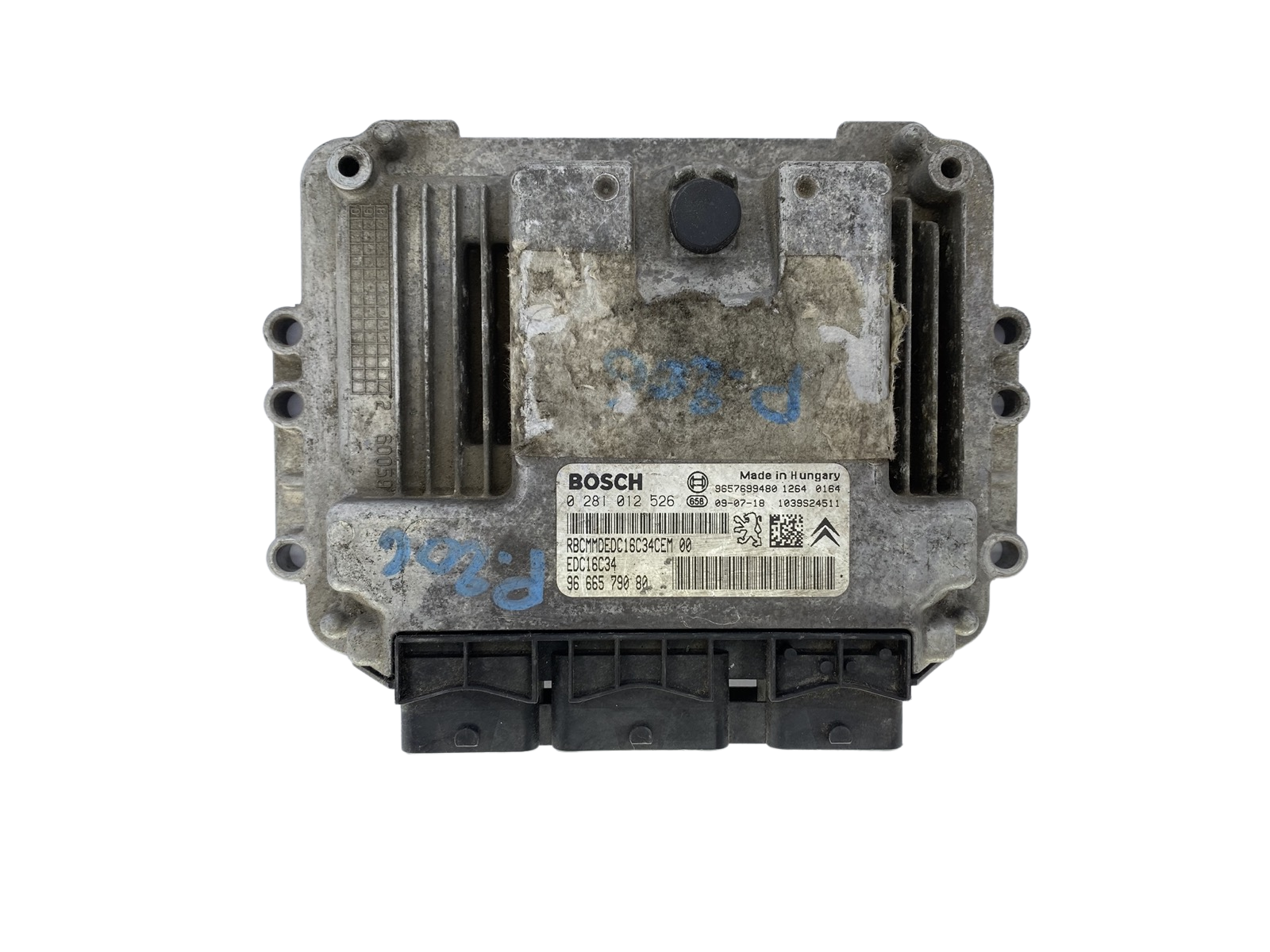 Steuergerät 0281012526 9666579080 9657699480 PSA Bosch 47927 main product photo