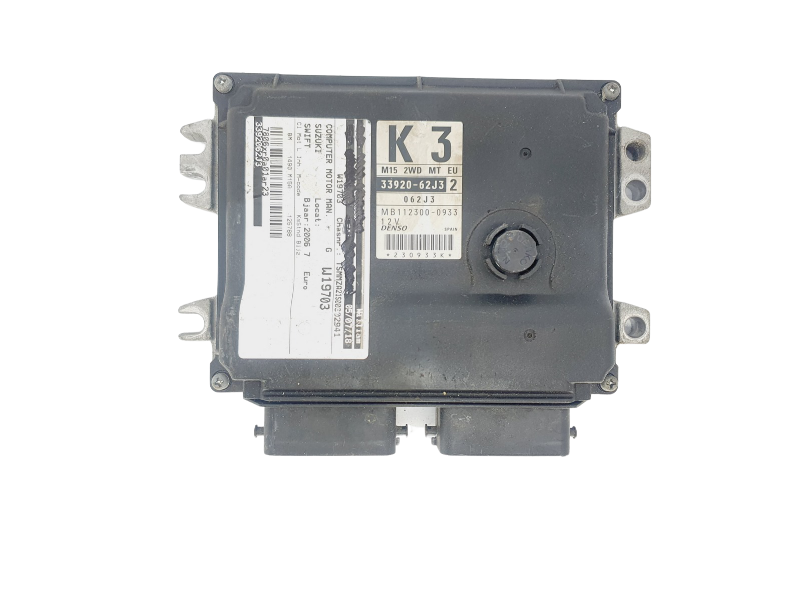 Steuergerät 33920-62J3 MB112300-0933 Suzuki Denso 43457 main product photo