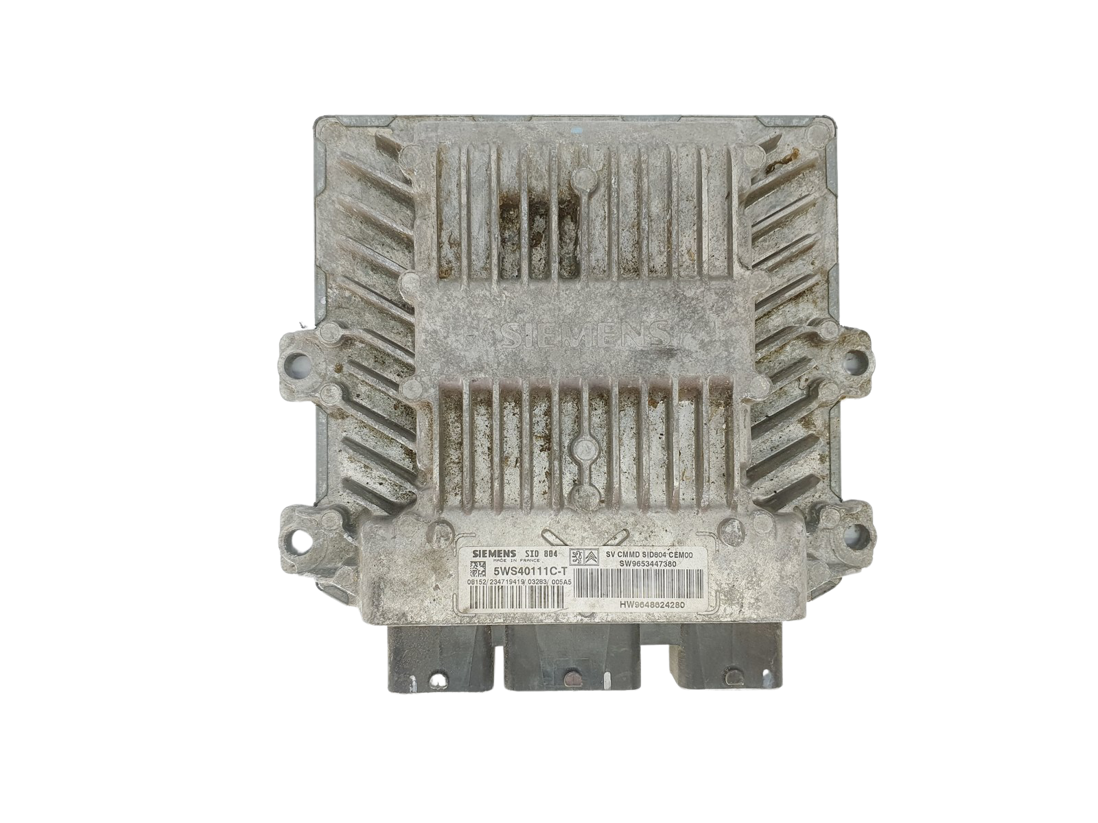 Steuergerät 9653447380 5WS40111C-T SID804 PSA Siemens 46270 main product photo