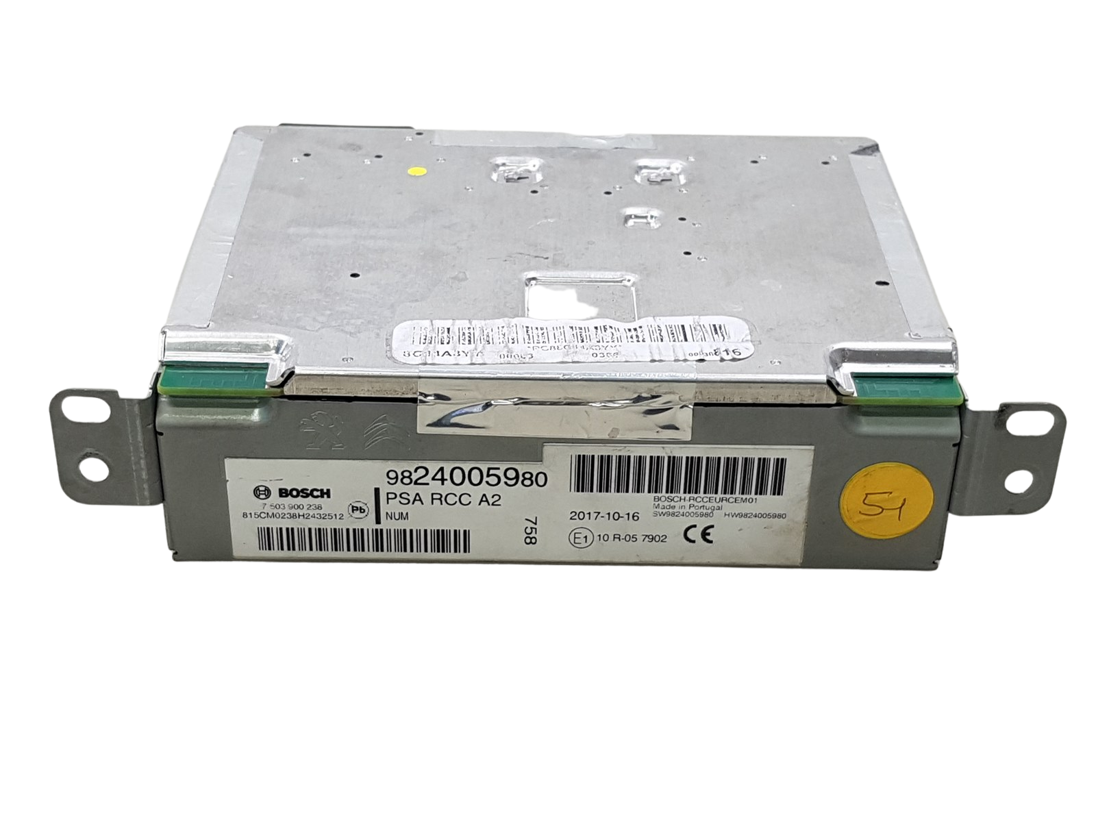 Navigationssystem Radio Citroen DS7 9824005980 7503900238 RCC A2 main product photo