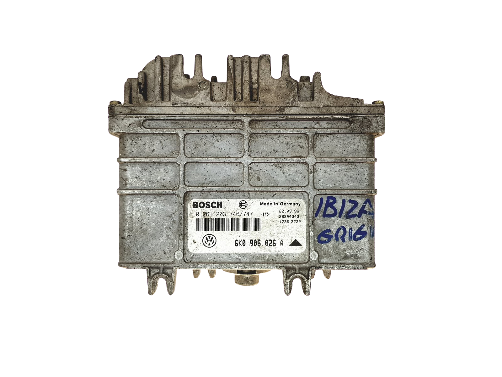 Motorsteuerung 6K0906026A 0261203746 Seat Bosch 24740 main product photo