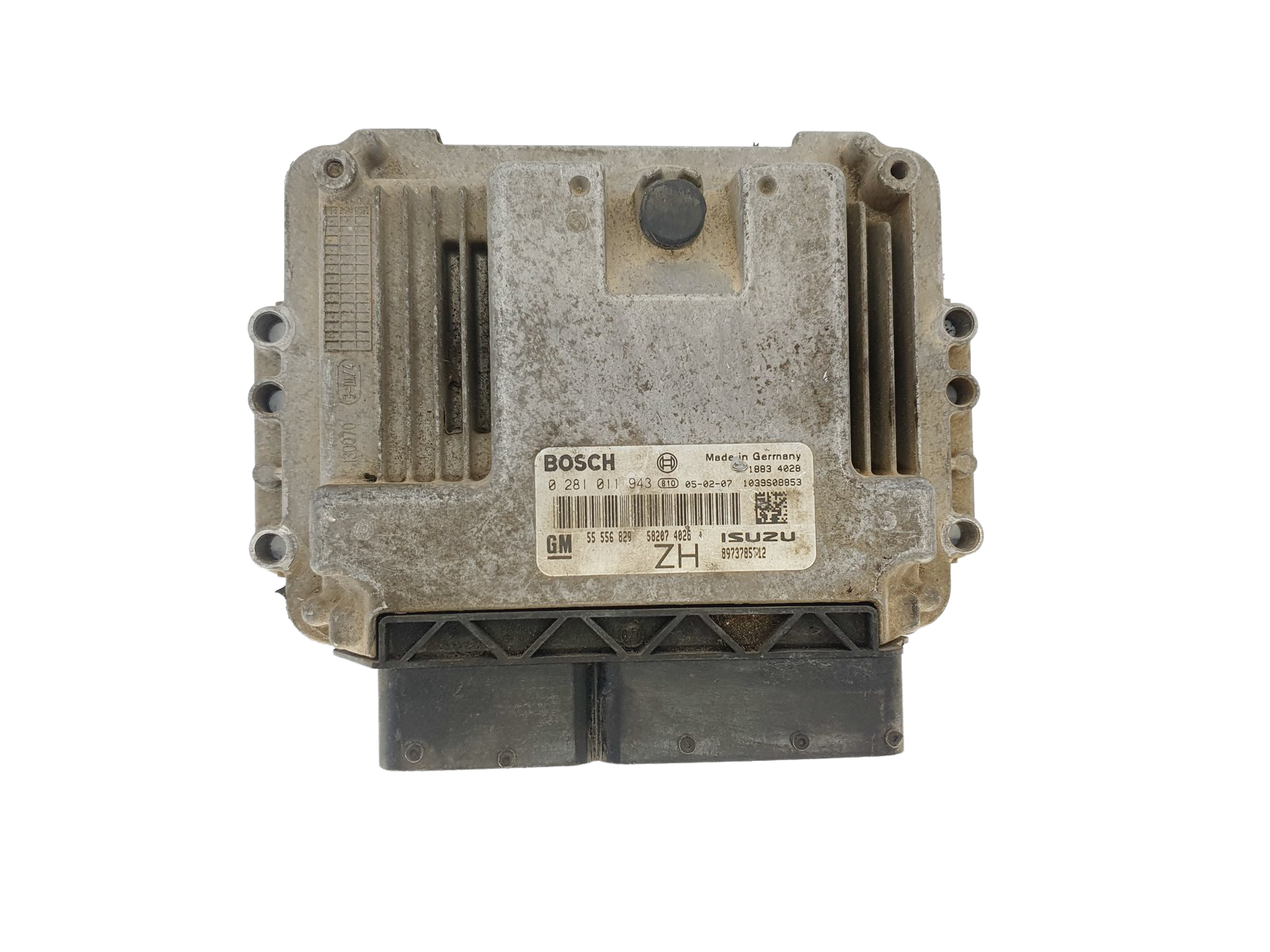 Steuergerät Opel 0281011943 55556829 8973785712 Bosch GM Isuzu 46063 main product photo