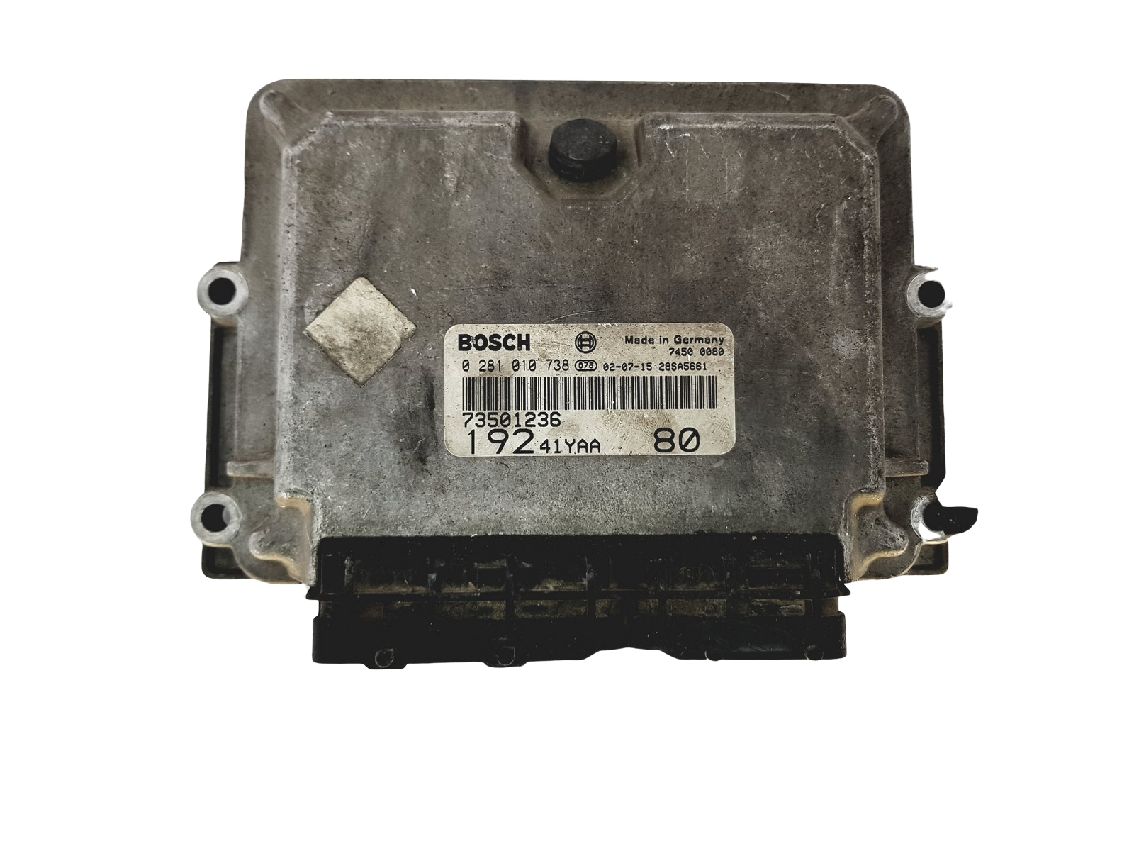 Steuergerät 0281010738 73501236 19241YAA Fiat Bosch 23931 main product photo