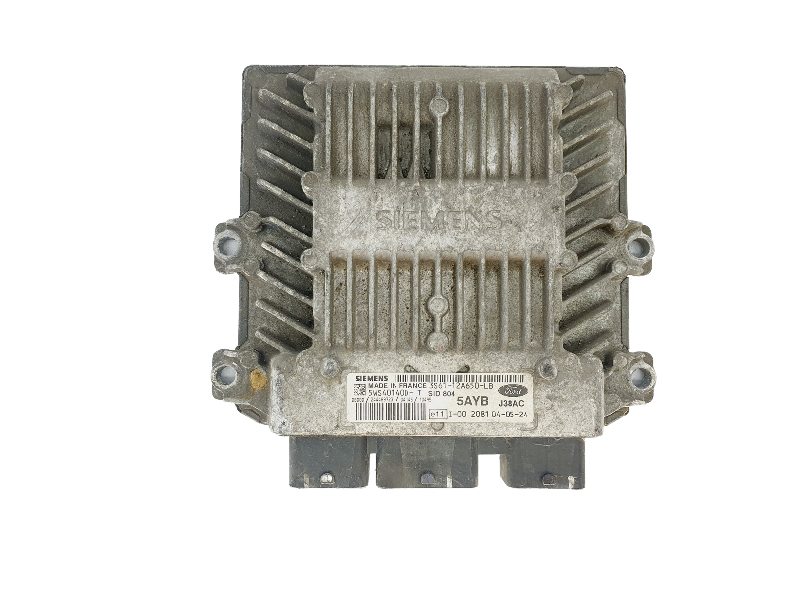 Steuergerät 3S61-12A650-LB 5WS40140D-T SID 804 Ford Siemens 38122 main product photo