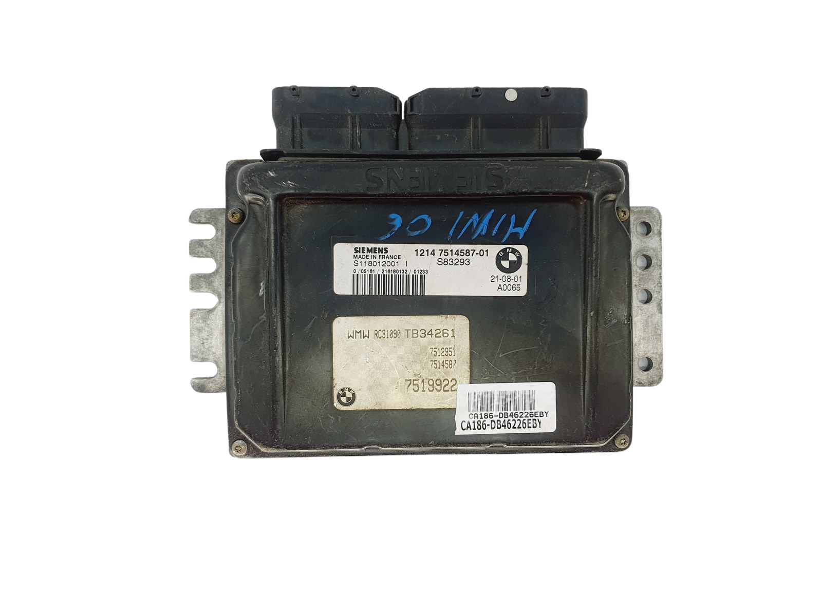 Steuergerät Mini 1214 7514587-01 S118012001I Siemens 46226 main product photo