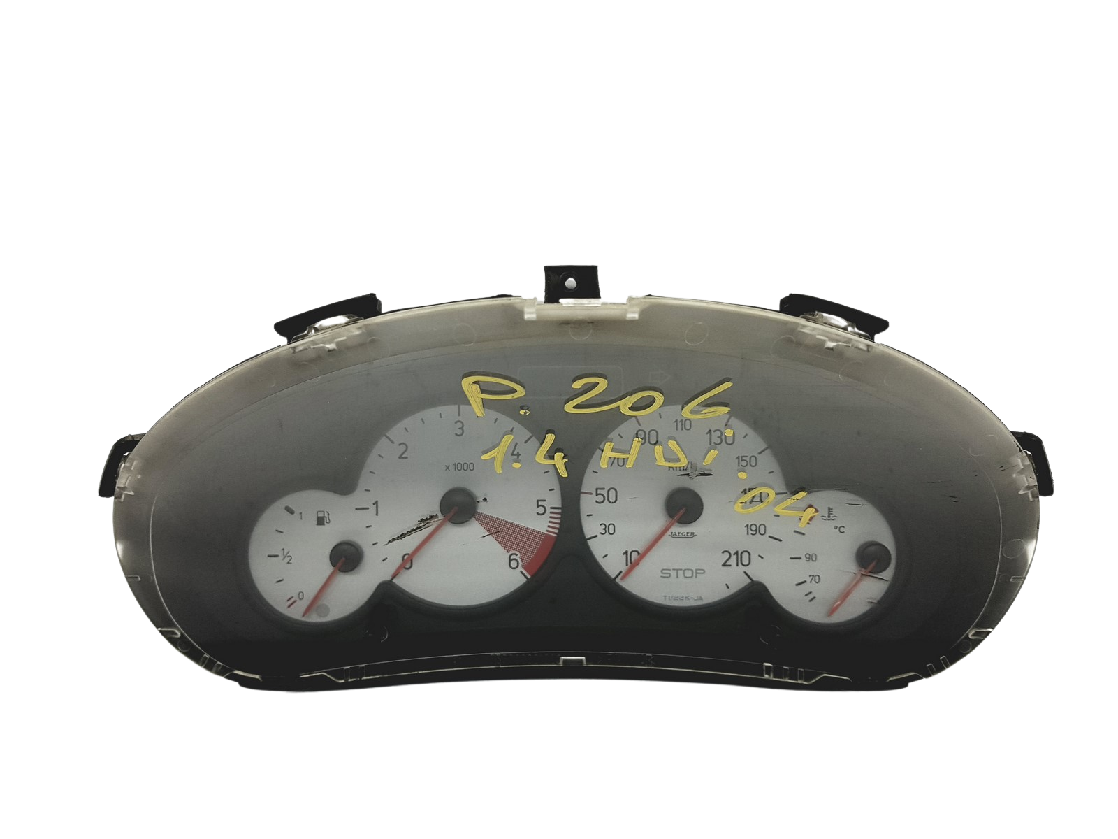 Tacho Kombiinstrument Peugeot 206 9656696280 000500809 52833 main product photo