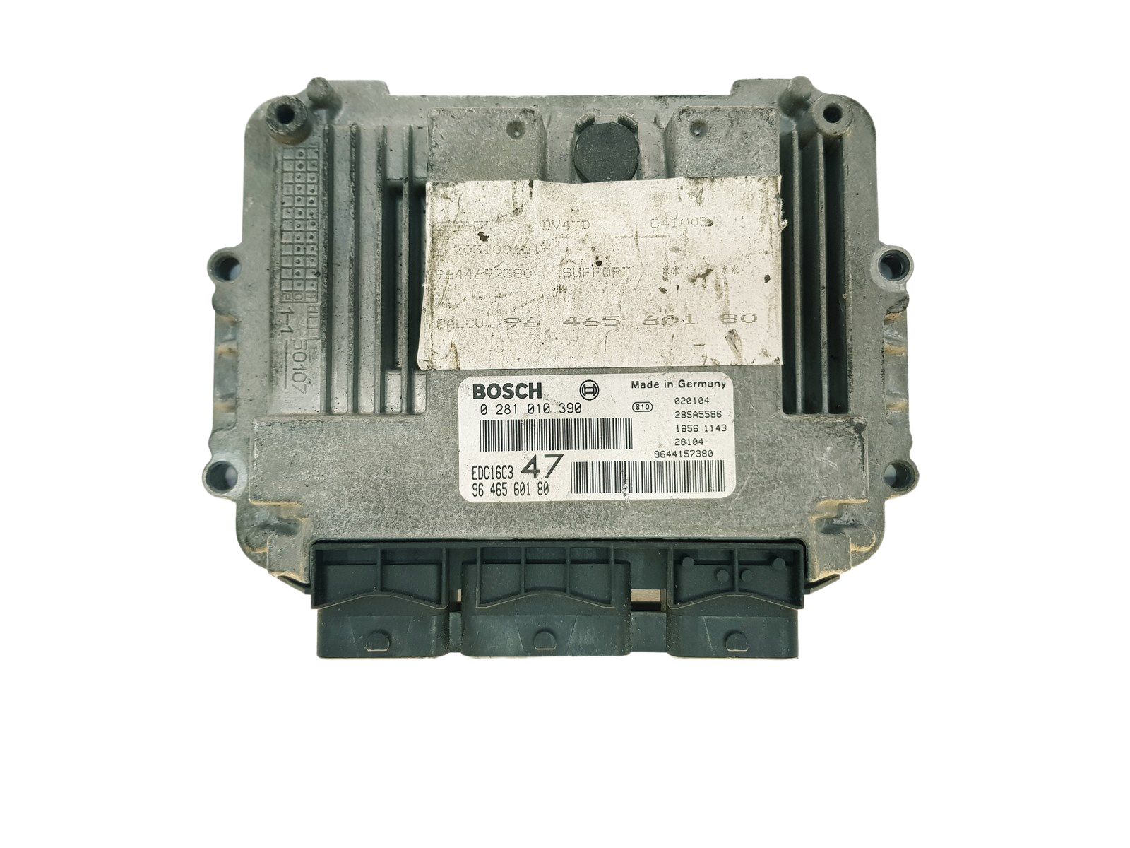 Steuergerät 0281010390 9646560180 9644157380 PSA Bosch 33516 main product photo