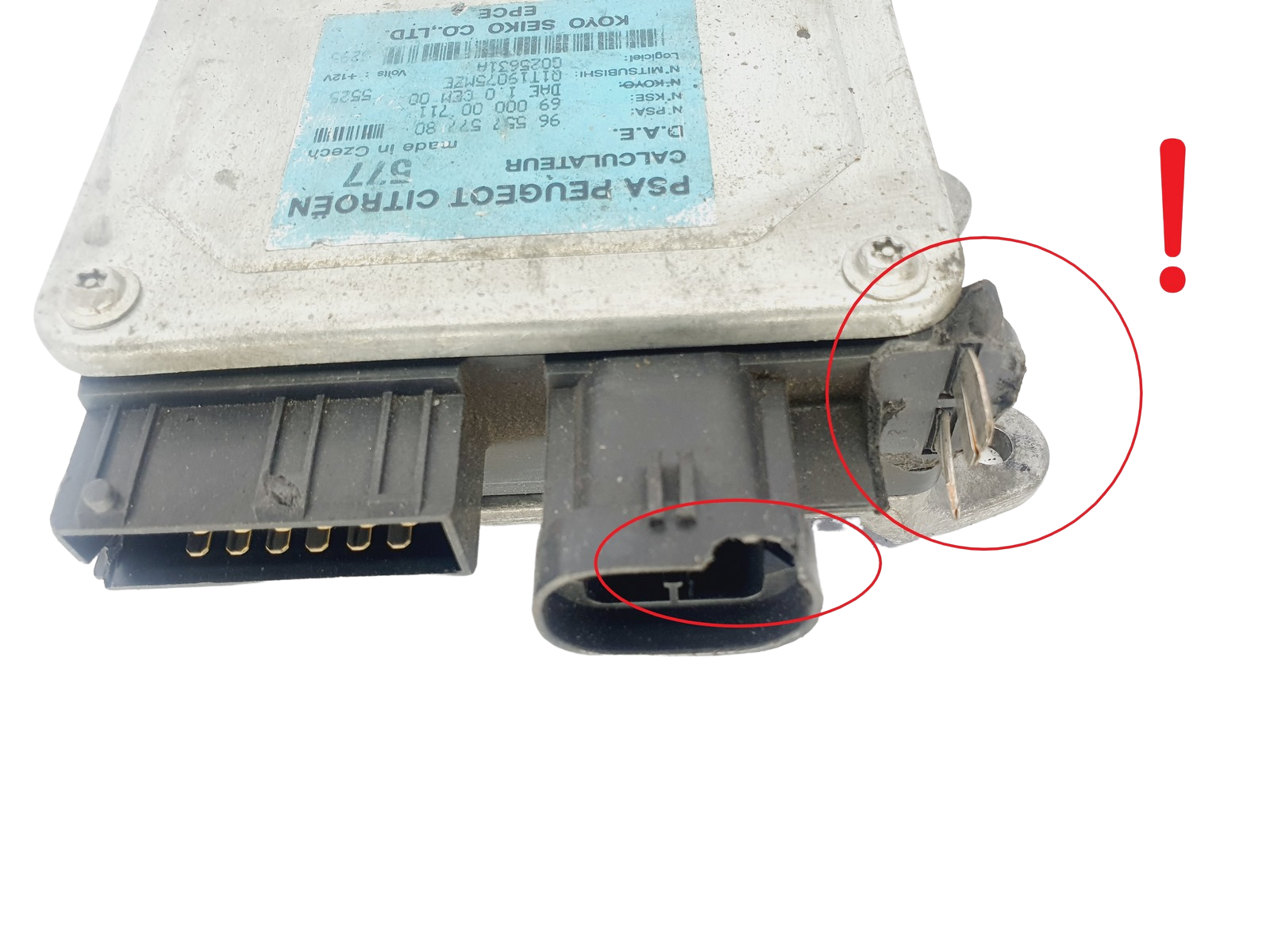 Steuergerät PSA 9655757780 6900000711 Q1T19075MZE Koyo 46505 main product photo