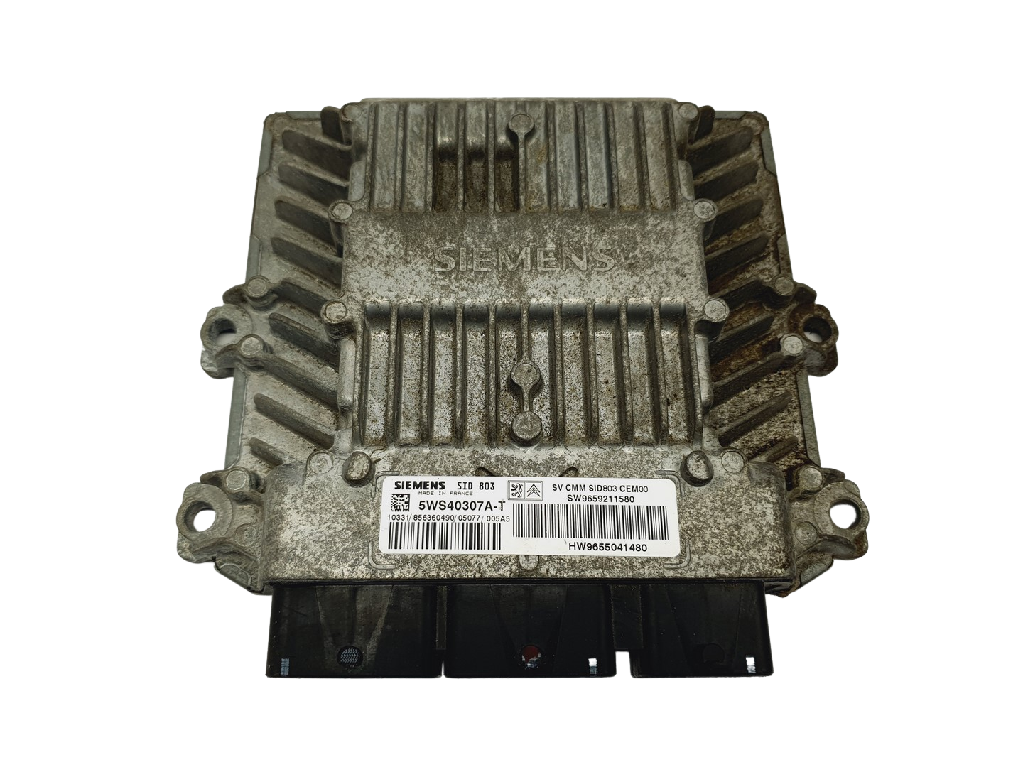 Steuergerät 9655041480 9659211580 5WS40307A-T PSA Siemens main product photo