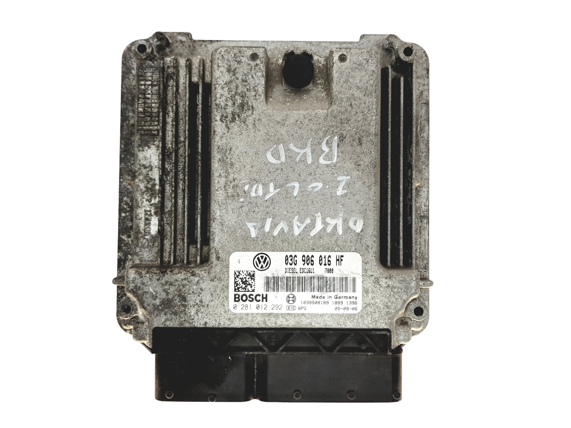 Steuergerät 03G906016HF 0281012292 VW Bosch main product photo