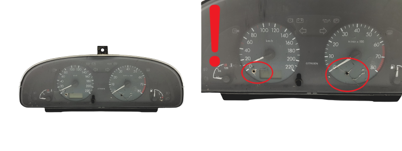 Tacho Kombiinstrument Citroen Xsara 21625583-0 21625582-2 48249 main product photo