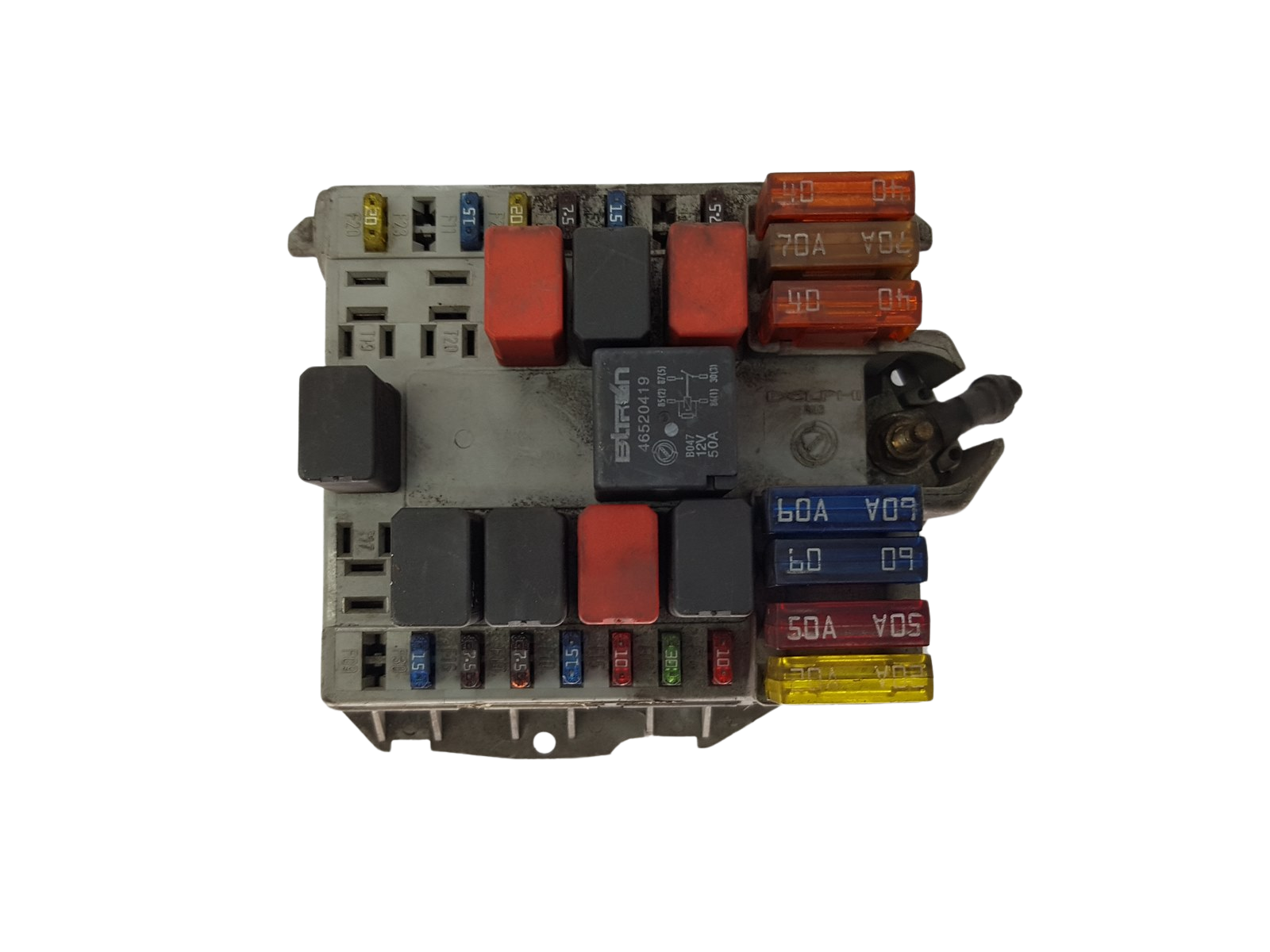Sicherungskasten Relaiskasten Fiat 46760542 19500 main product photo