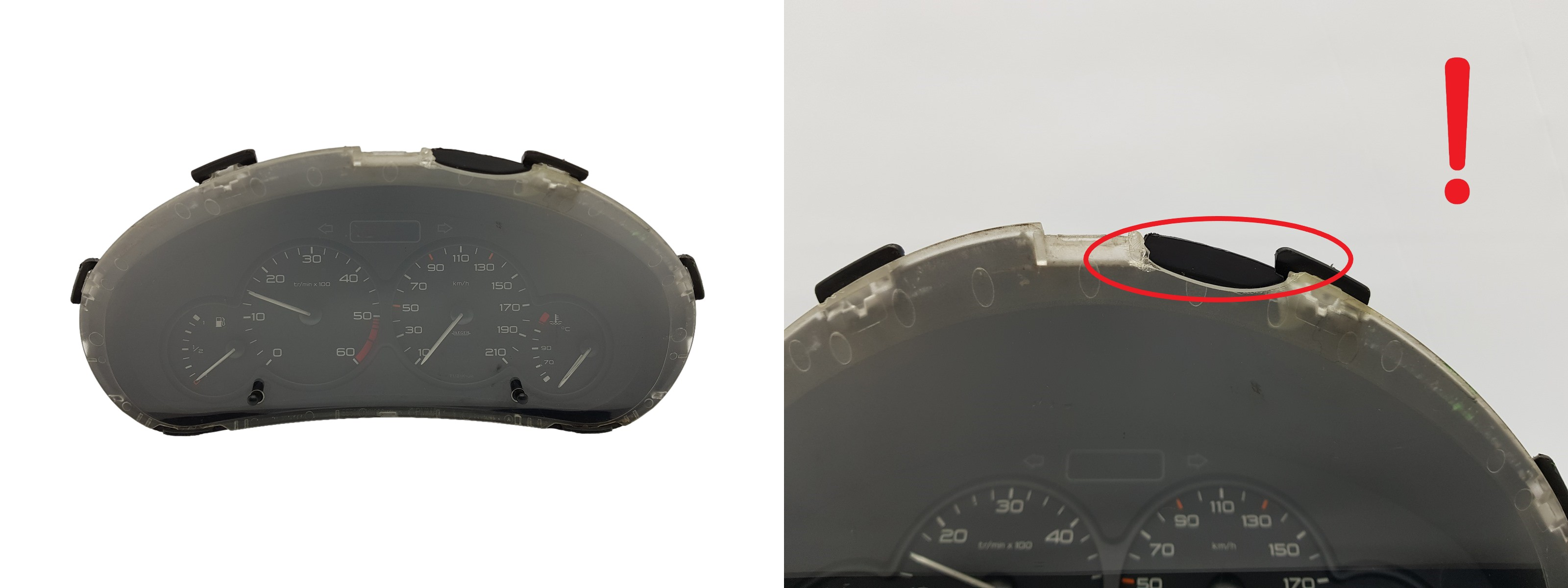 Tacho Kombiinstrument 206 Berlingo 1 9651740080 PSA 3117 main product photo