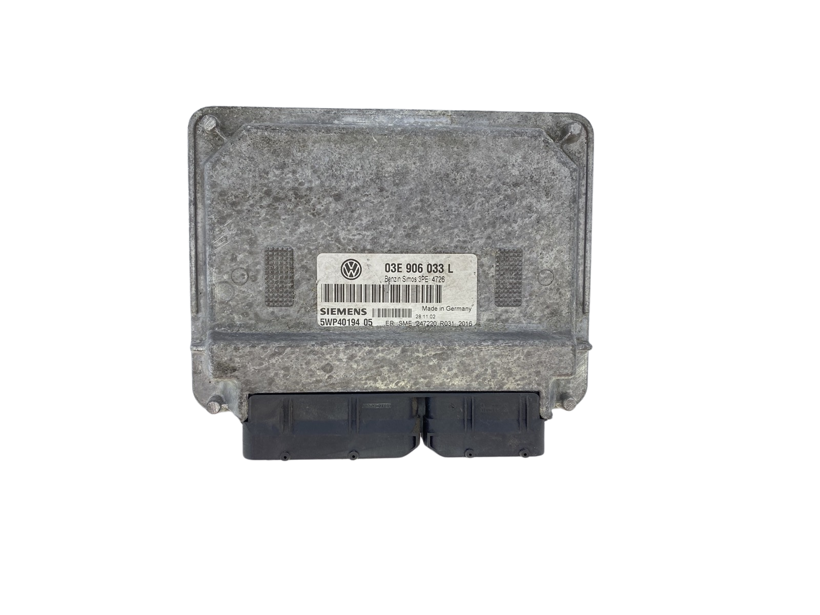 Steuergerät 03E906033L 5WP40194 05 VW Siemens 61179 main product photo
