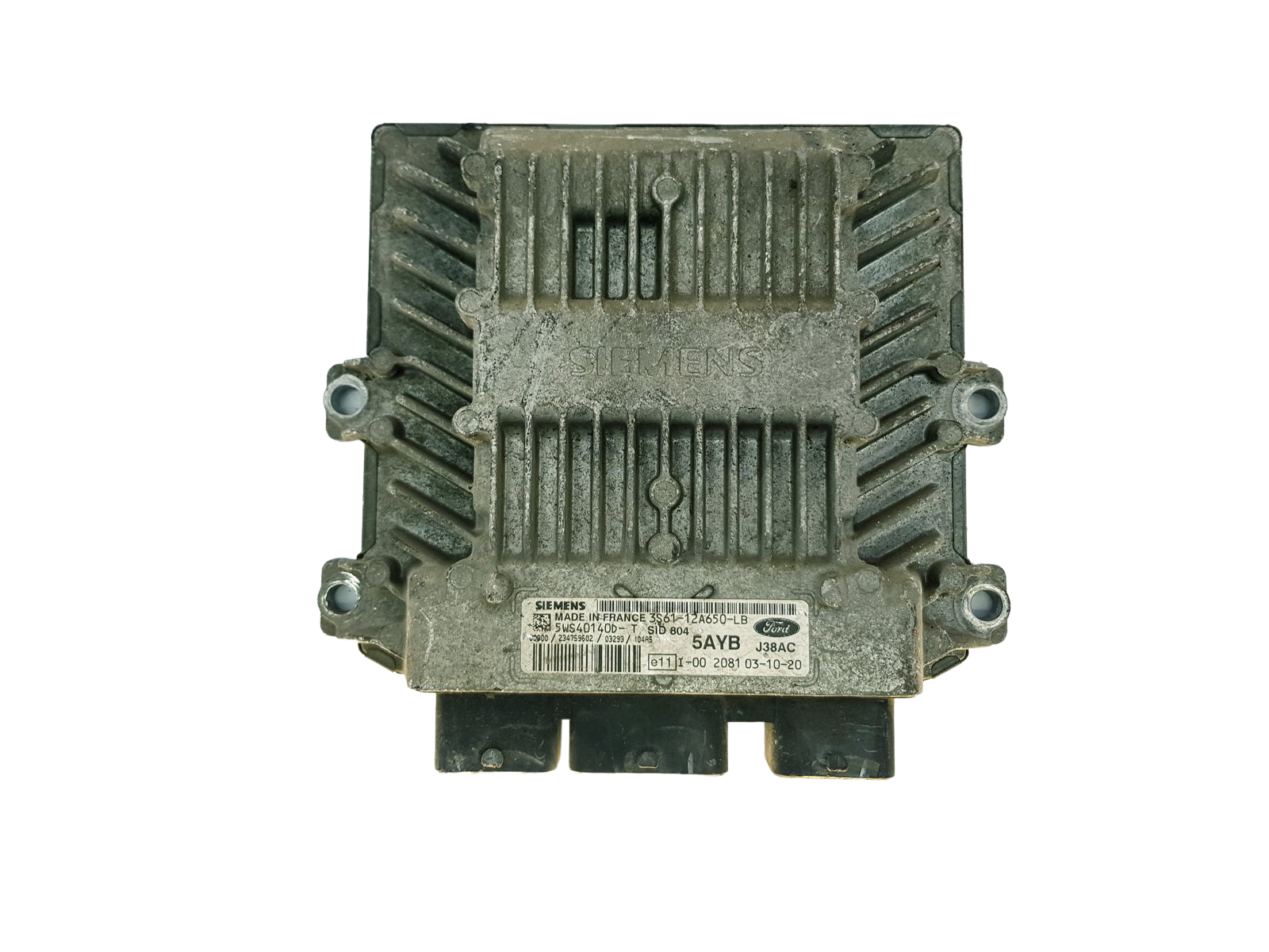 Steuergerät 3S61-12A650-LB 5WS40140D-T SID 804 Ford Siemens 33391 main product photo