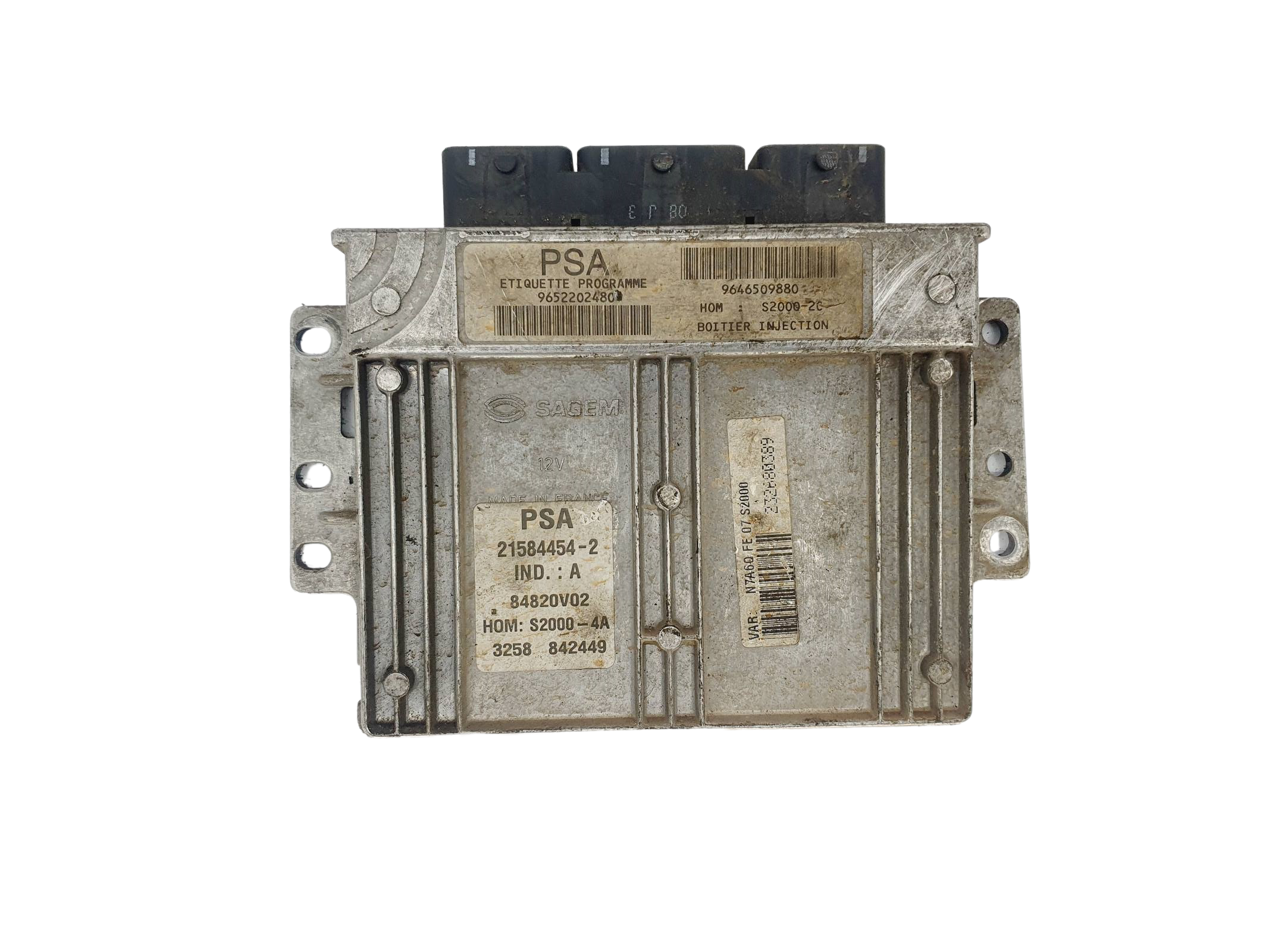 Steuergerät 9652202480 9646509880 21584454-2 PSA Sagem 42348 main product photo