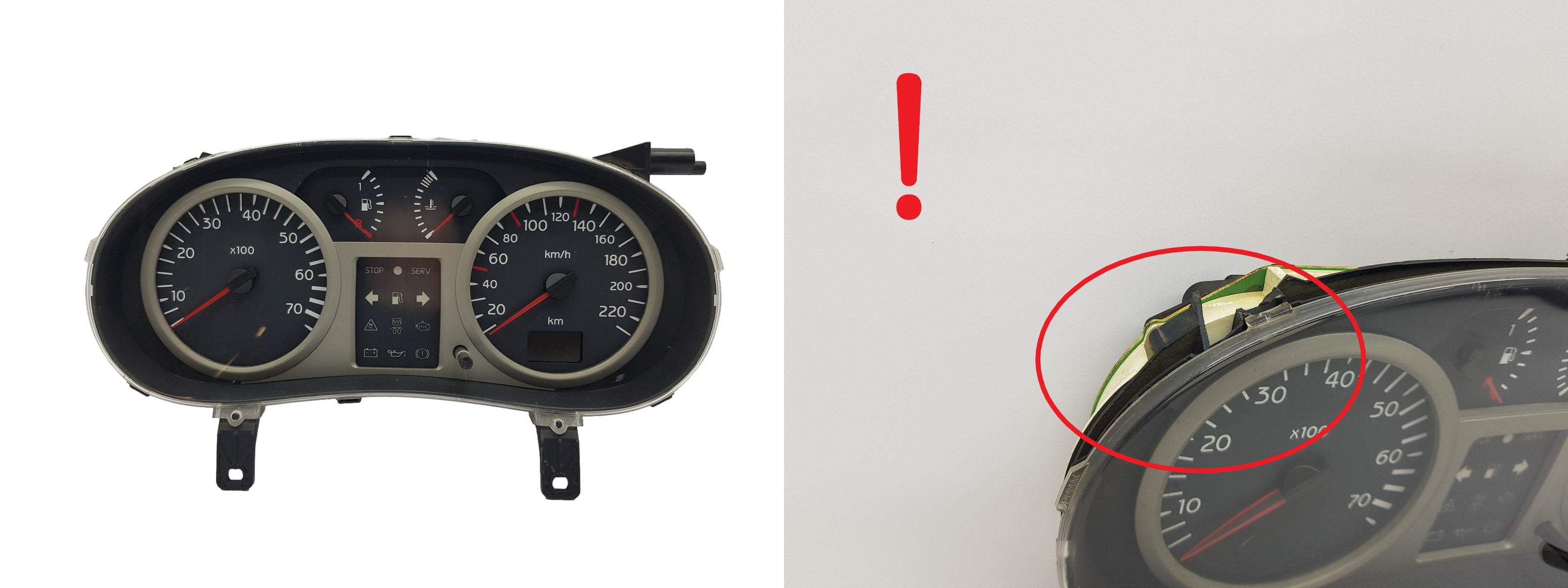 Tacho Kombiinstrument Renault Clio 2 8200059776 1588 main product photo