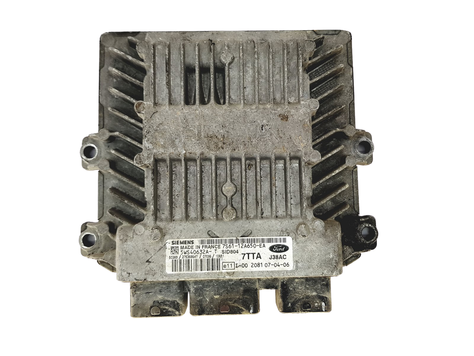 Steuergerät 7S61-12A650-EA 5WS40632A-T SID 804 Ford Siemens 28223 main product photo