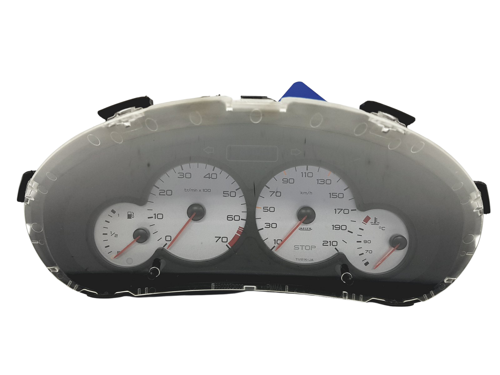 Tacho Kombiinstrument Peugeot 206 9648836680 49389 main product photo