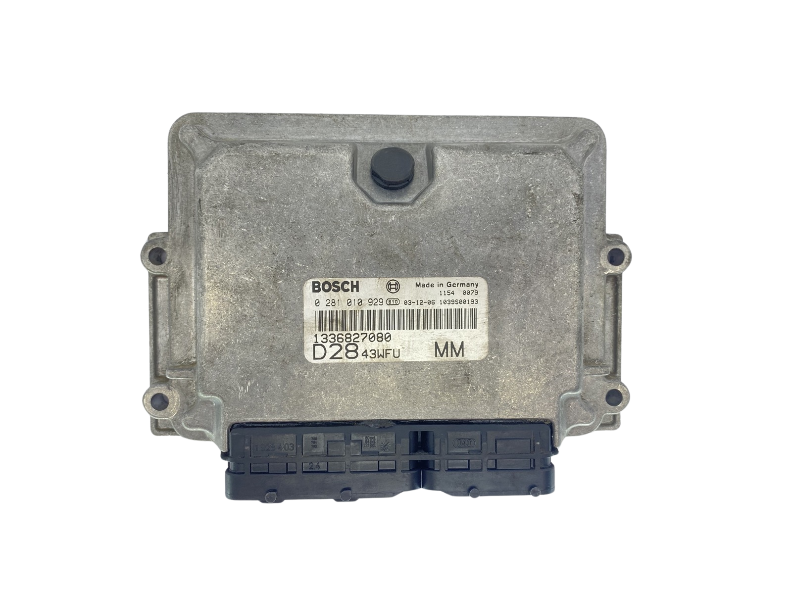 Steuergerät 0281010929 1336827080 D2843WFU Fiat Bosch 63759 main product photo