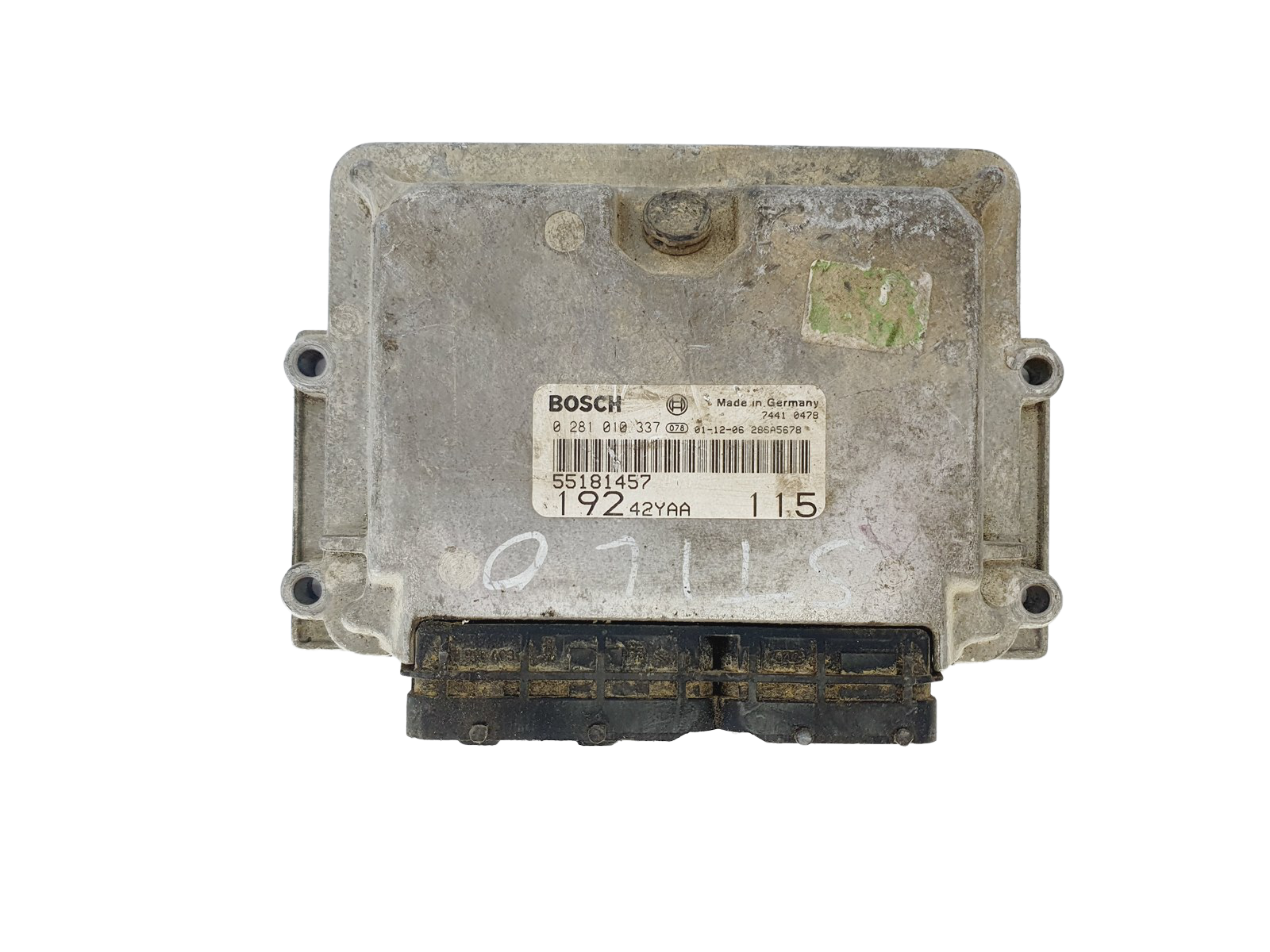 Steuergerät 55181457 0281010337 Fiat Bosch 37526 main product photo