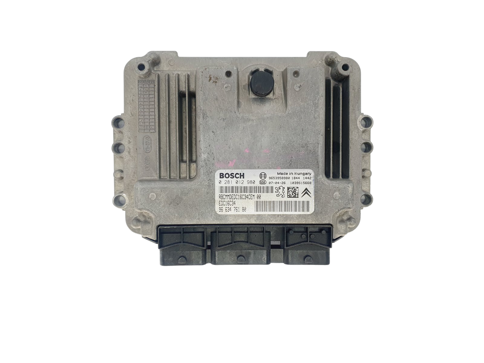 Steuergerät 0281012980 9663476180 9653958980 PSA Bosch 44054 main product photo