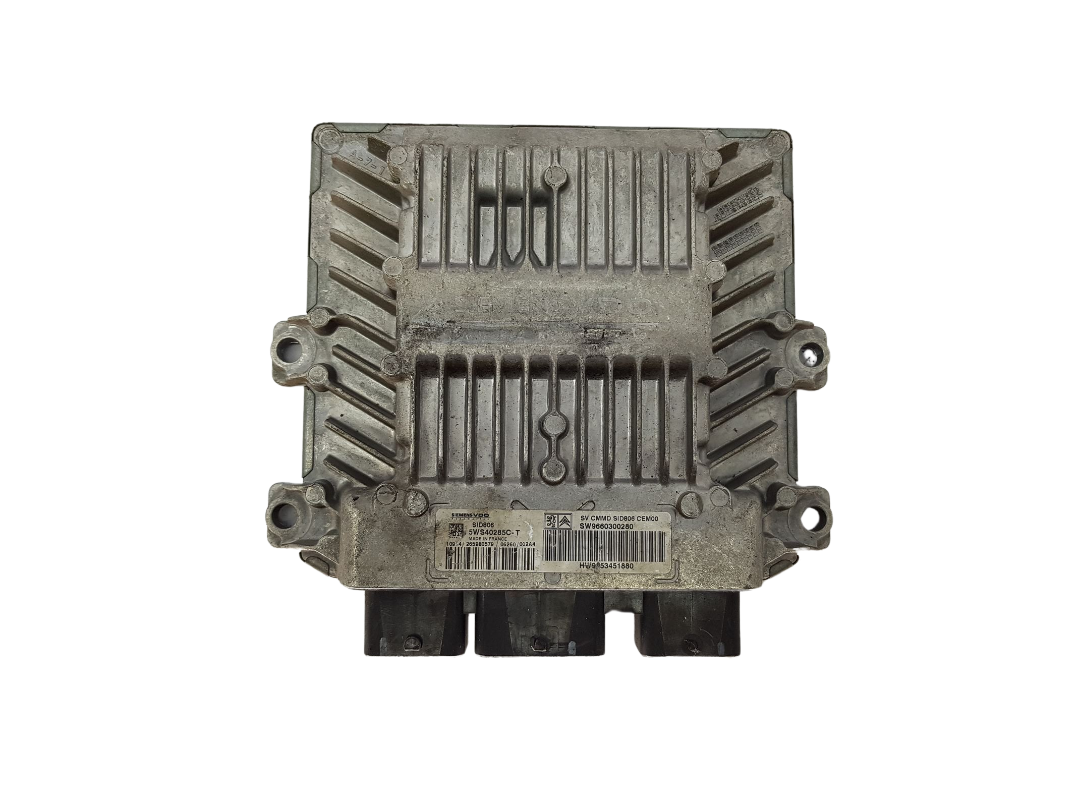 Steuergerät 9660300280 9653451880 5WS40285C-T PSA Siemens 18672 main product photo