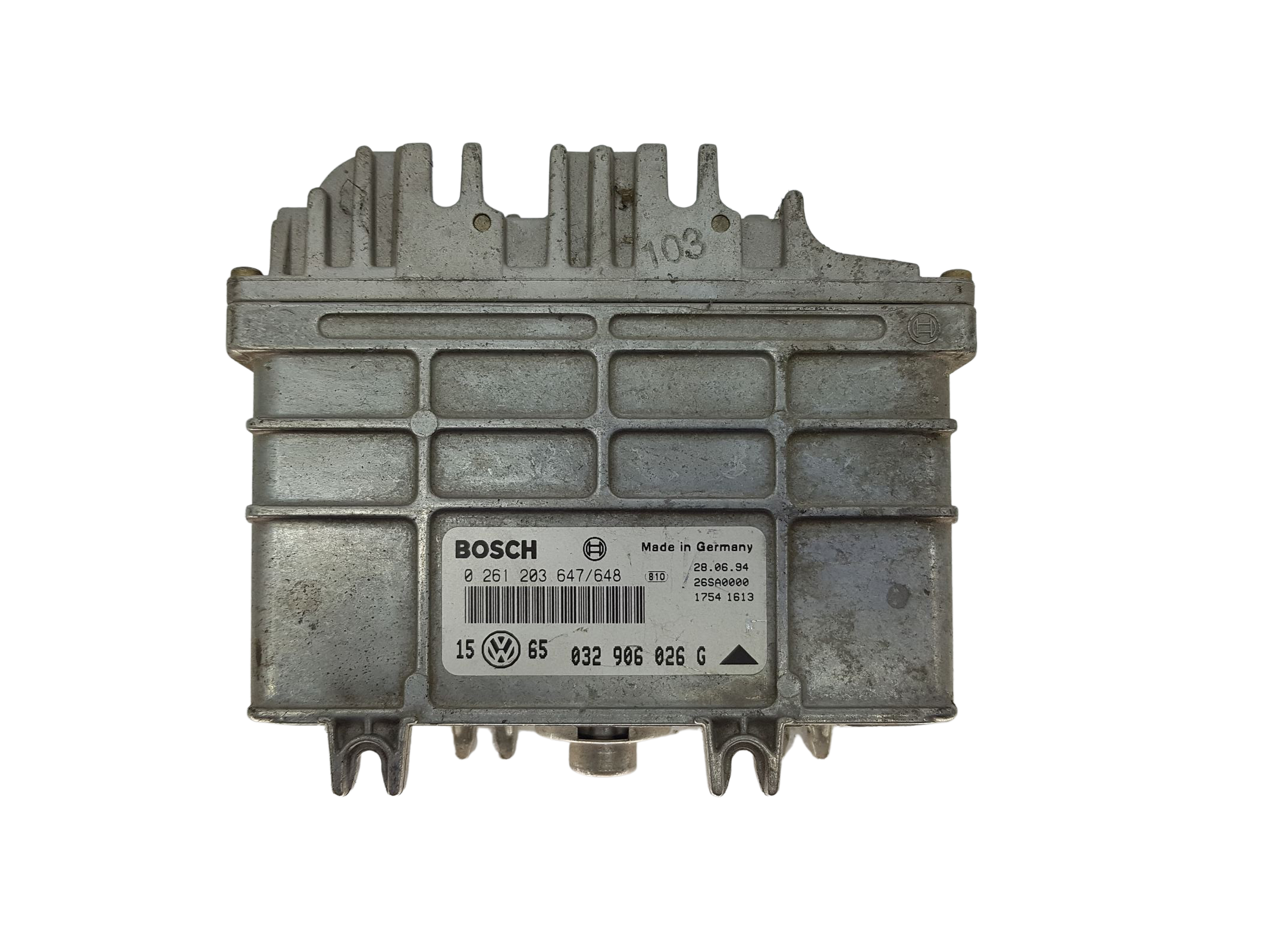 Steuergerät 0261203647/648 032906026G VW Bosch 13790 main product photo