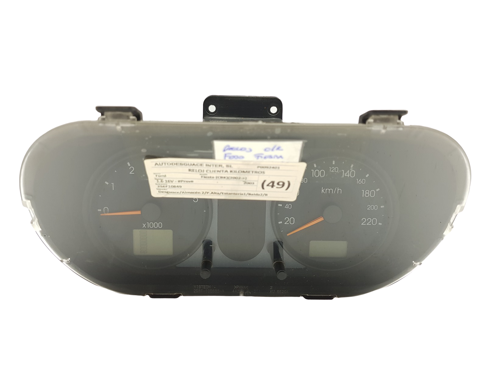 Tacho Kombiinstrument Ford Fusion 2S6F-10849-NE 2S6F10849NE 27077 main product photo