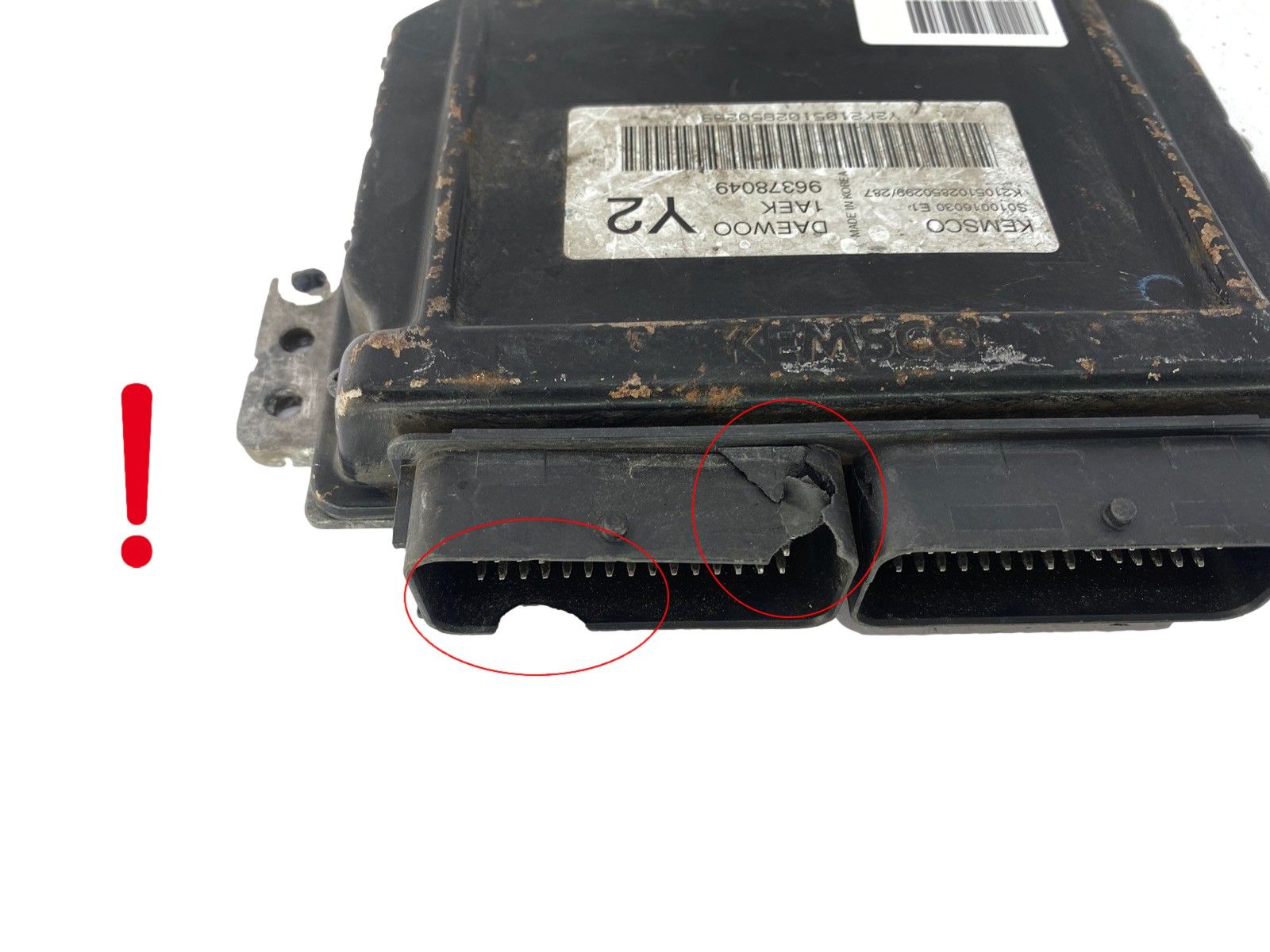 Steuergerät 96378049 S010016030E1 Y2 Daewoo Chevrolet Kamsco 51285 main product photo