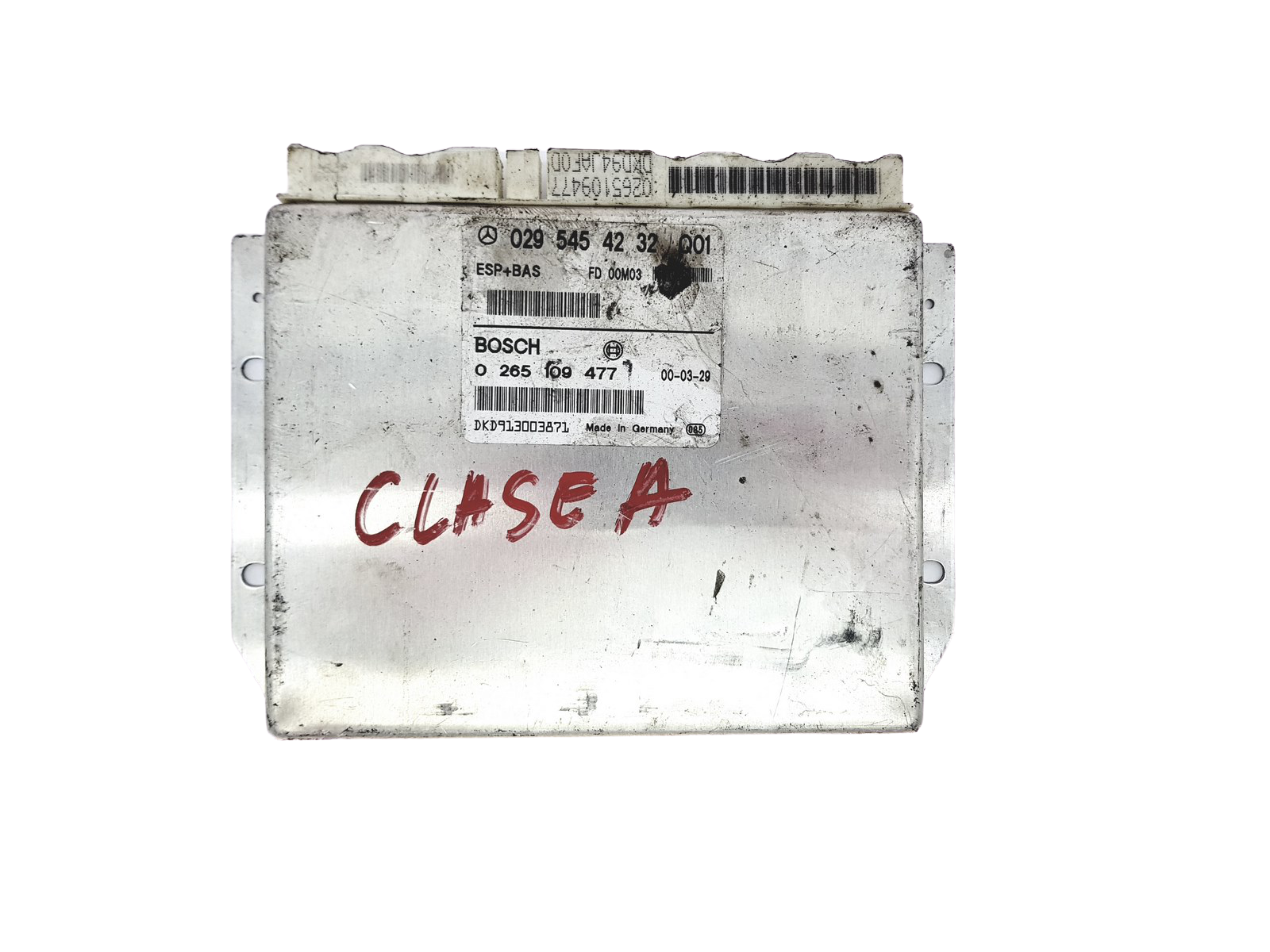 Steuergerät Mercedes 0295454232Q02 0265109477 Bosch 25392 main product photo