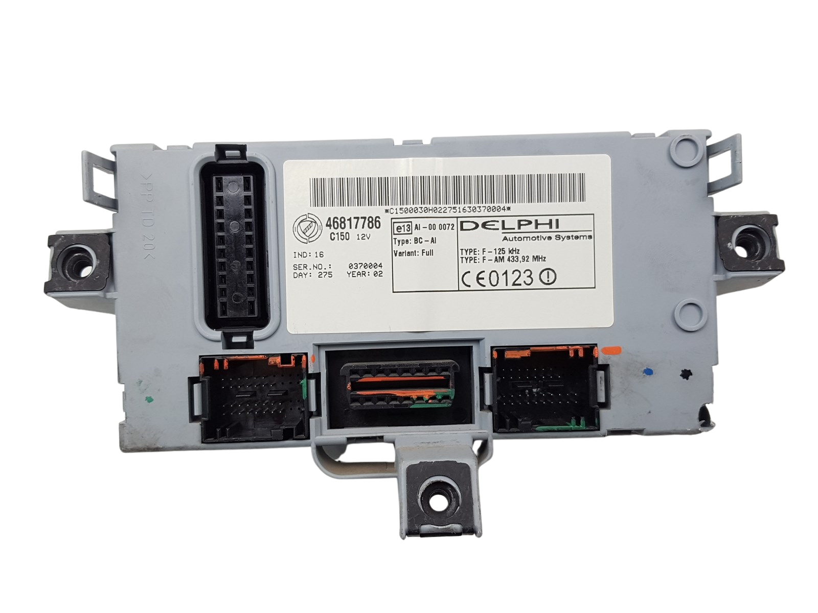 Komfortsteuergerät Fiat 46817786 Delphi main product photo