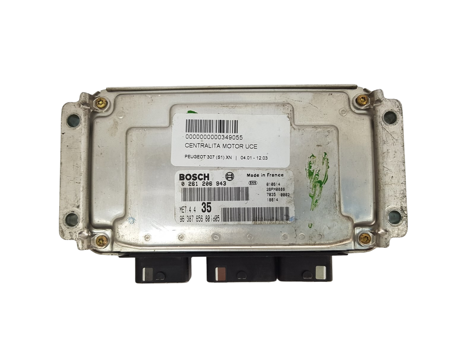 Steuergerät 0261206943 9638765680id05 26FM0886 PSA Bosch 3635 main product photo