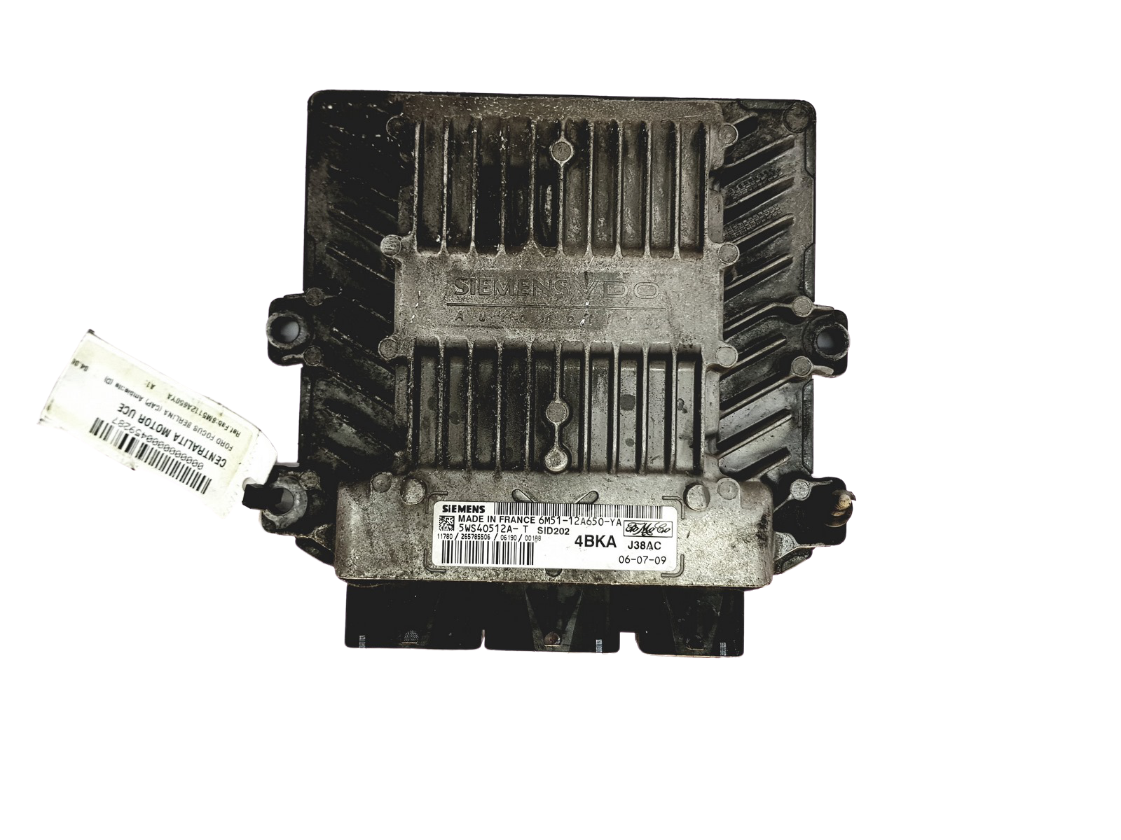 Steuergerät 6M51-12A650-YA 5WS40512A-T Ford Siemens 24408 main product photo