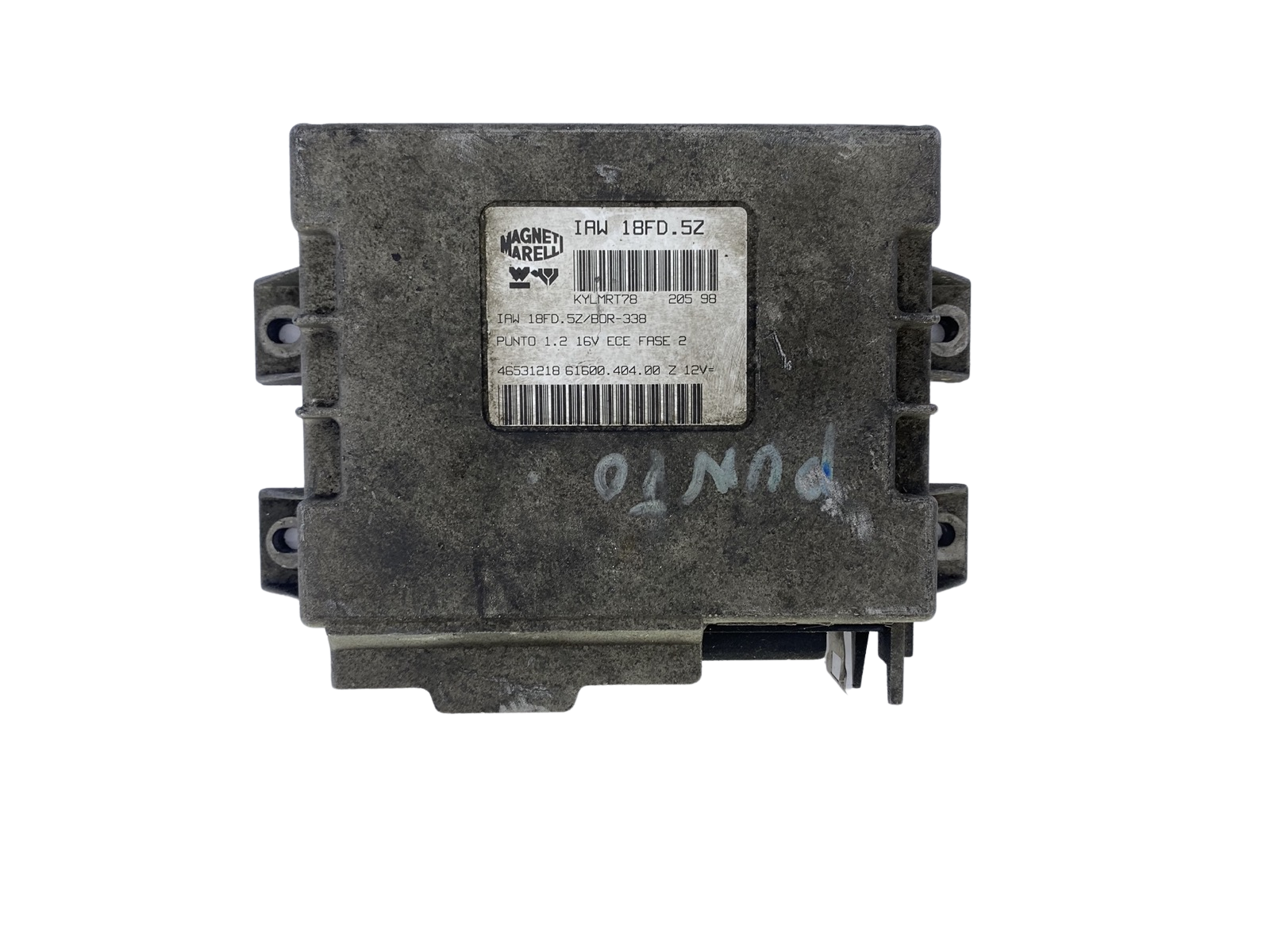 Steuergerät IAW18FD.5Z 46531218 61600.404.00 Fiat Magneti Marelli 47670 main product photo