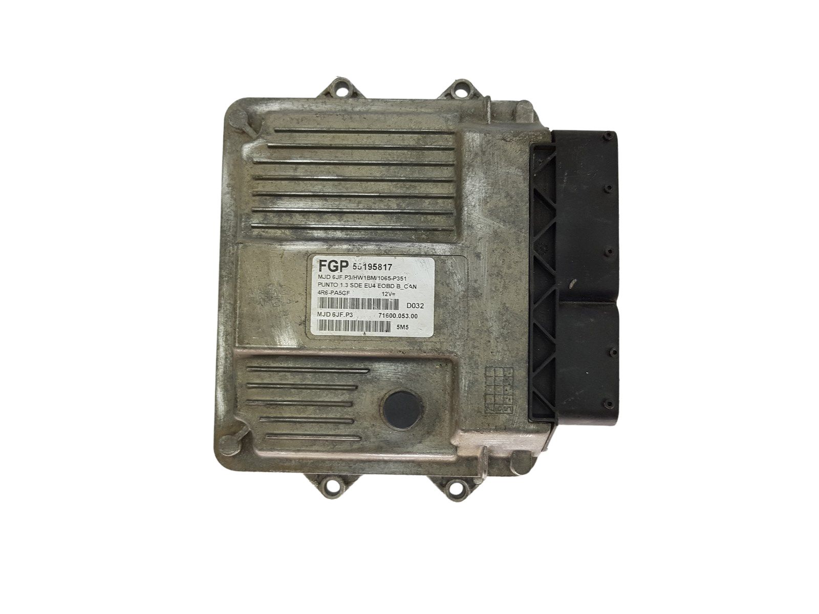 Steuergerät FGP 6JF.P3 55195817 71600.053.00 Fiat Magneti Marelli 17624 main product photo