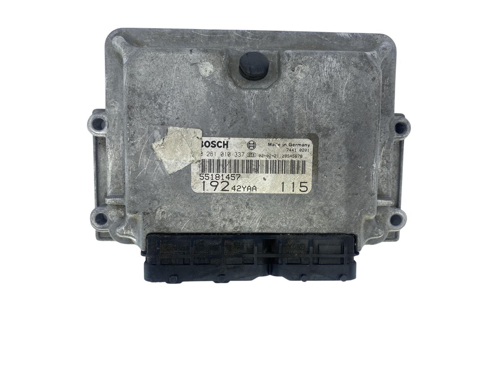 Steuergerät 55181457 0281010337 19242YAA Fiat Bosch 50242 main product photo