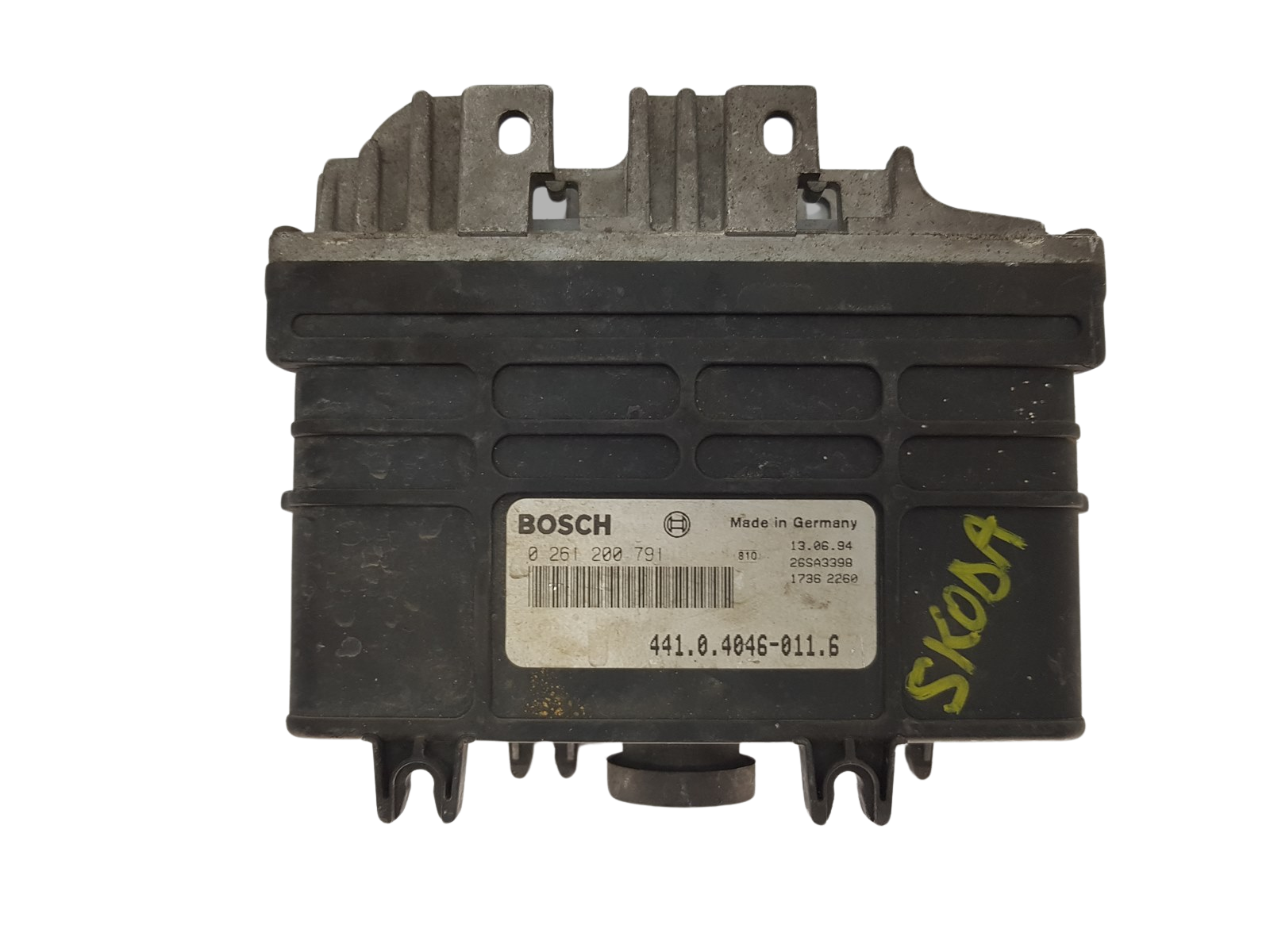Steuergerät 0261200791 411.0.4046-011.6 VW Skoda Bosch 2811 main product photo