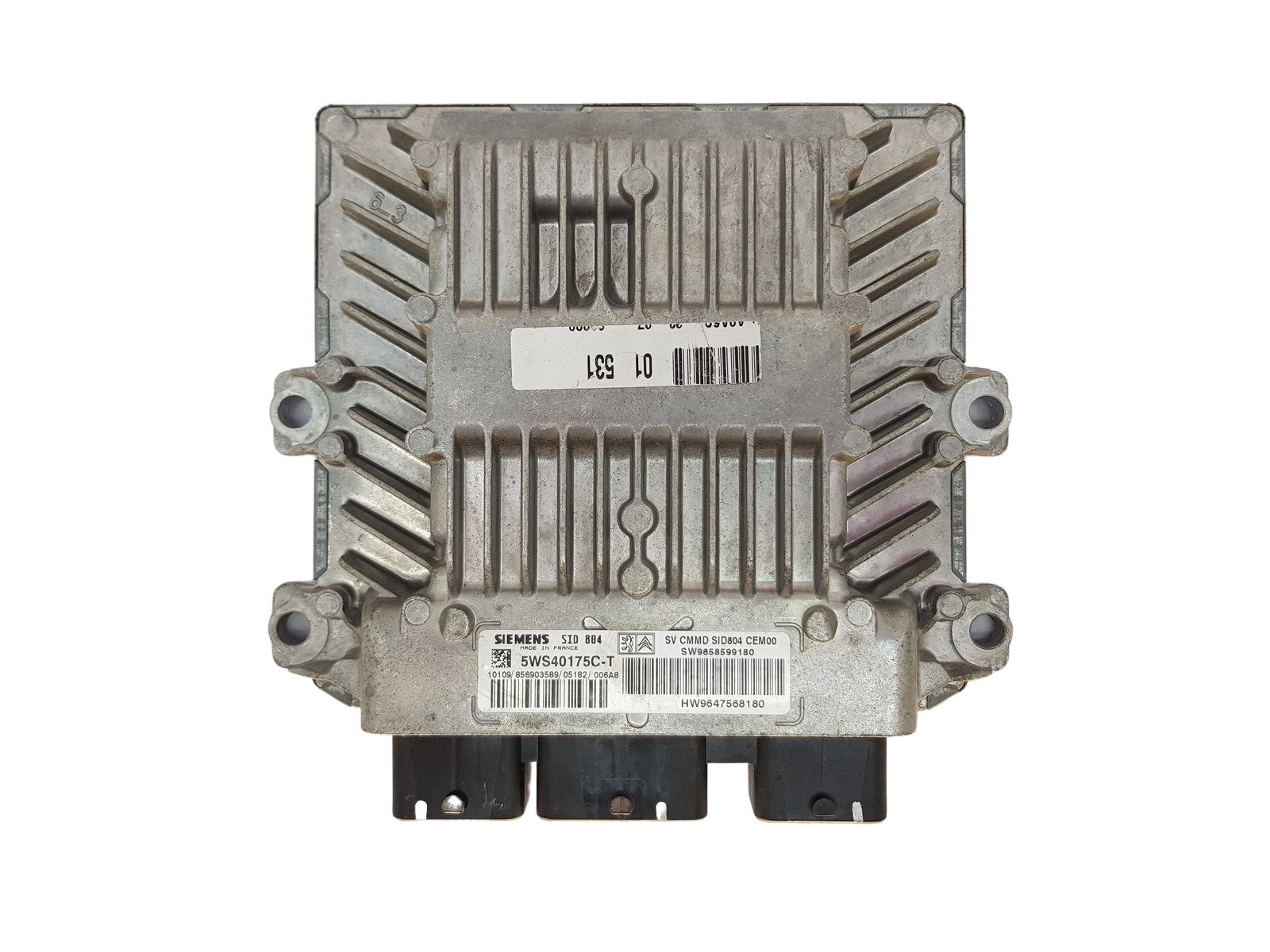 Steuergerät 5WS40175C-T SID804 9658599180 9647568180 PSA Siemens main product photo