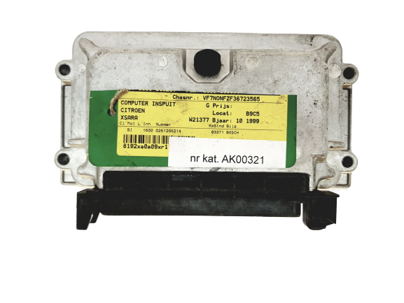 Steuergerät 0261206214 9632693880 26FM0657 PSA Bosch 19024 main product photo