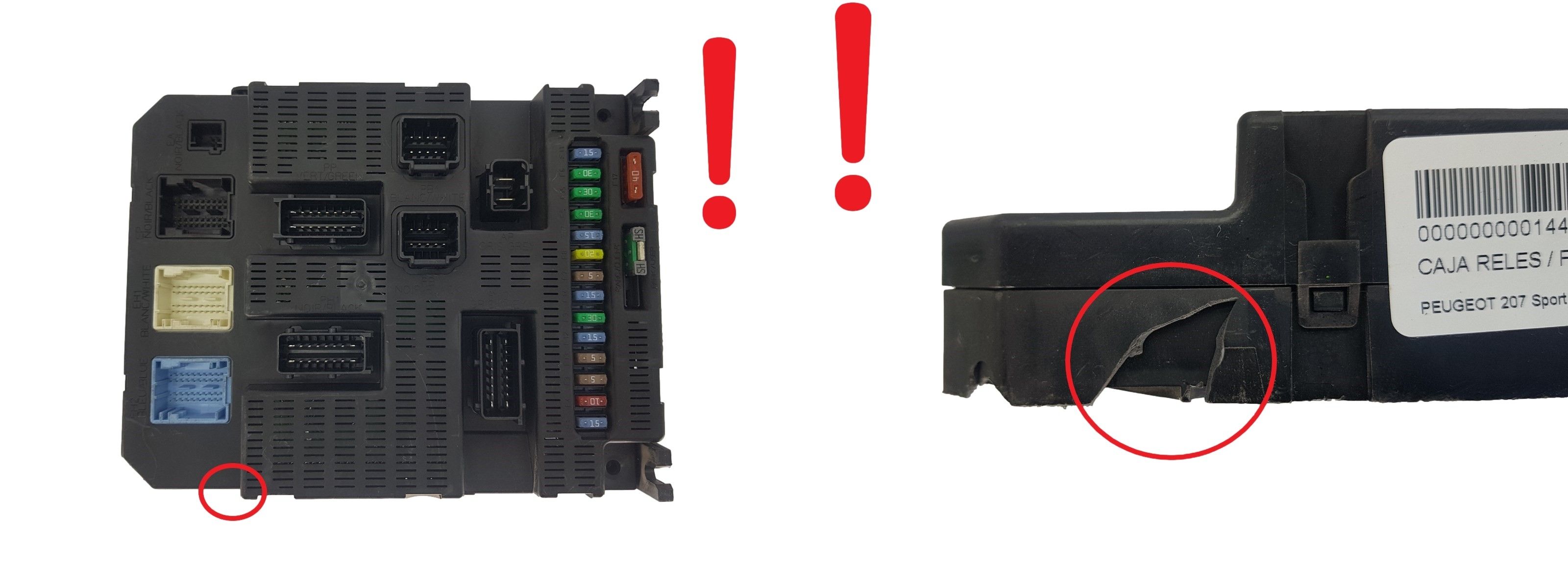 Steuergerät BSI 2004 P08-00 9659285580 PSA Valeo 2015 main product photo