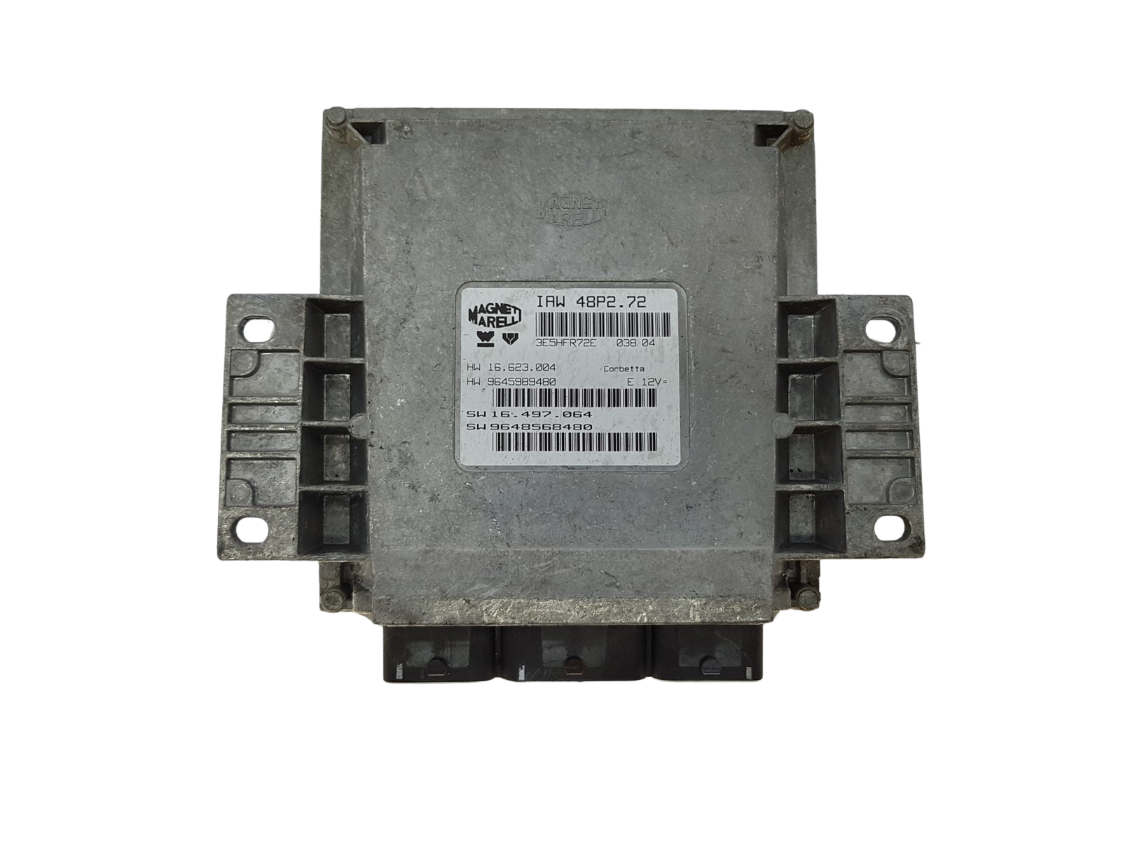 Steuergerät 9648568480 IAW48P2.72 9645989480 PSA Magneti Marelli 14357 main product photo