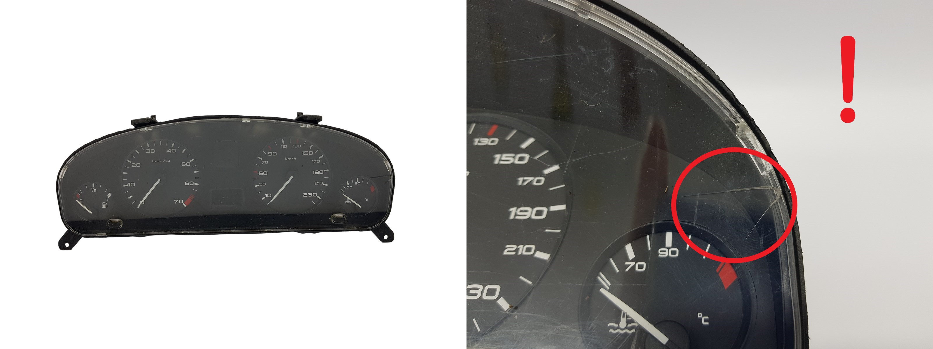 Tacho Kombiinstrument Peugeot 406 9630372480 110008882001 1190 main product photo