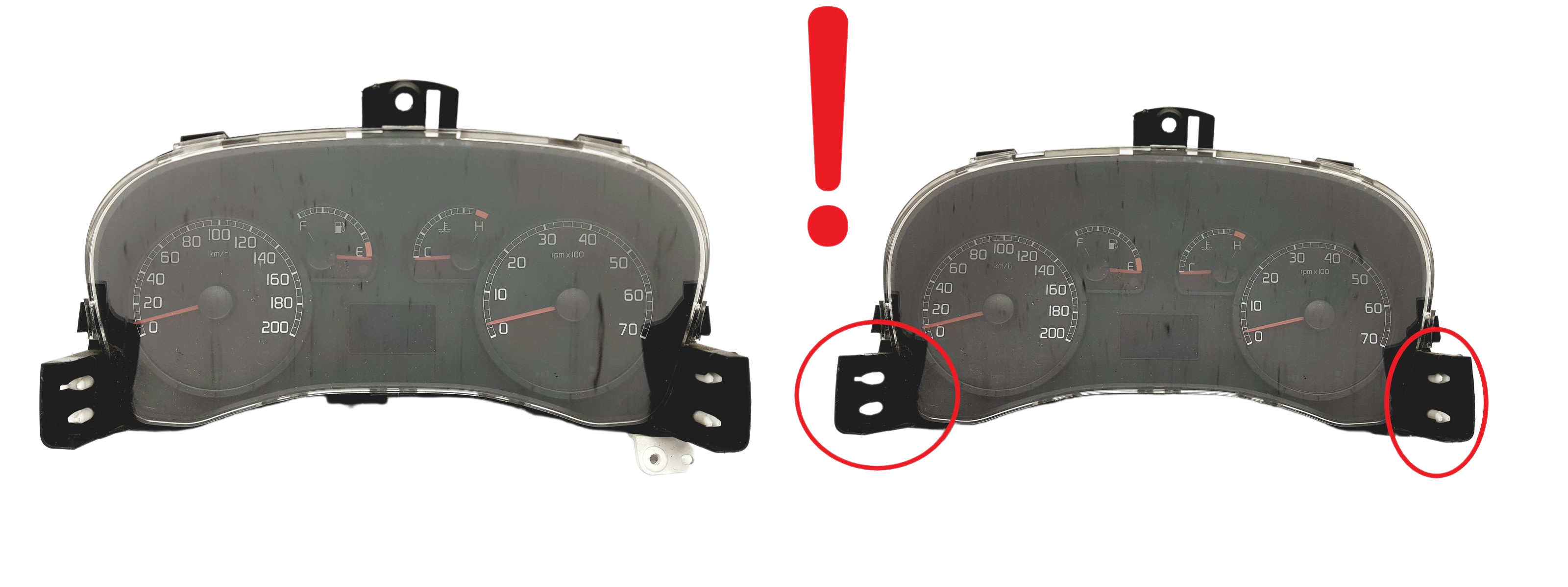 Tacho Kombiinstrument Fiat Punto 51703280 503000460400 58970 main product photo