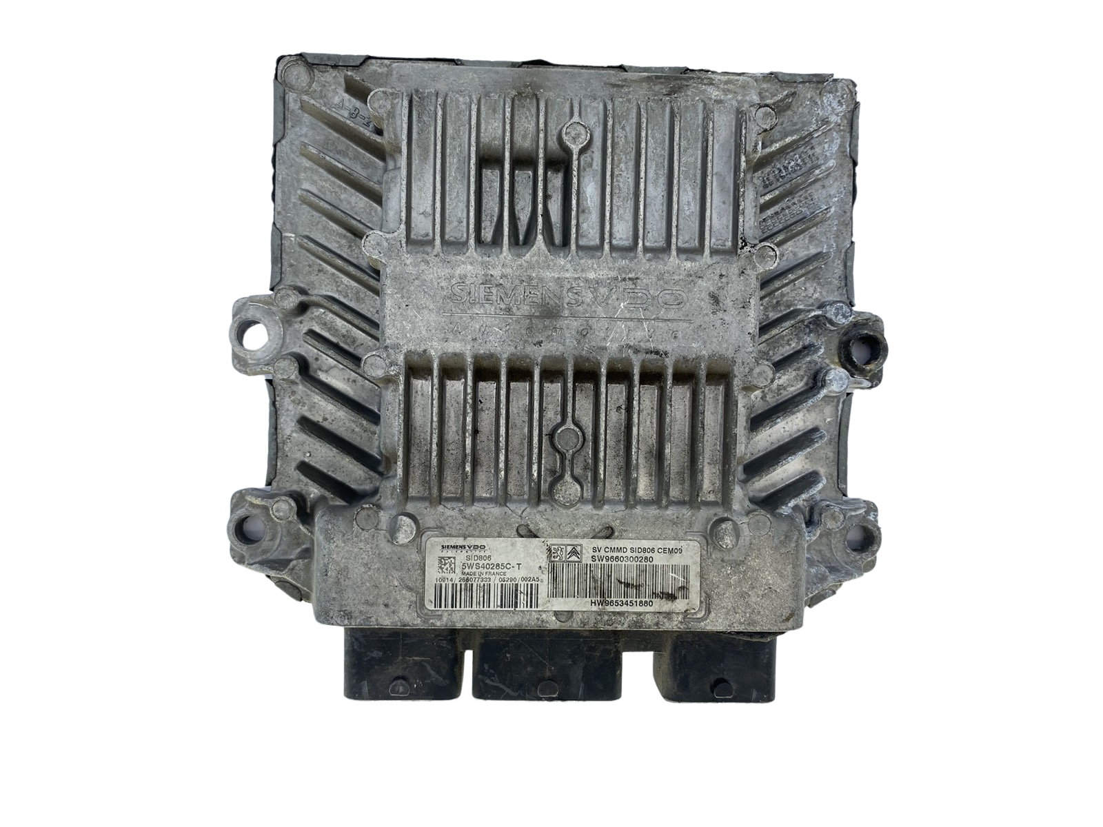 Steuergerät 9660300280 9653451880 5WS40285C-T PSA Siemens 51525 main product photo