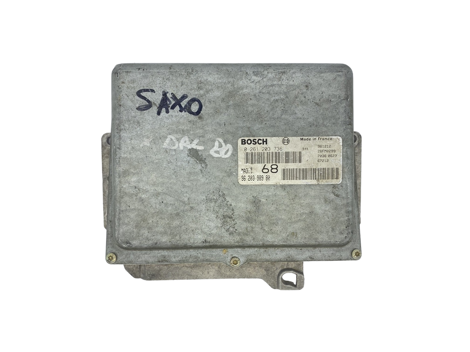 Steuergerät 0261203736 9620398980 MA3.1 PSA Bosch 57181 main product photo