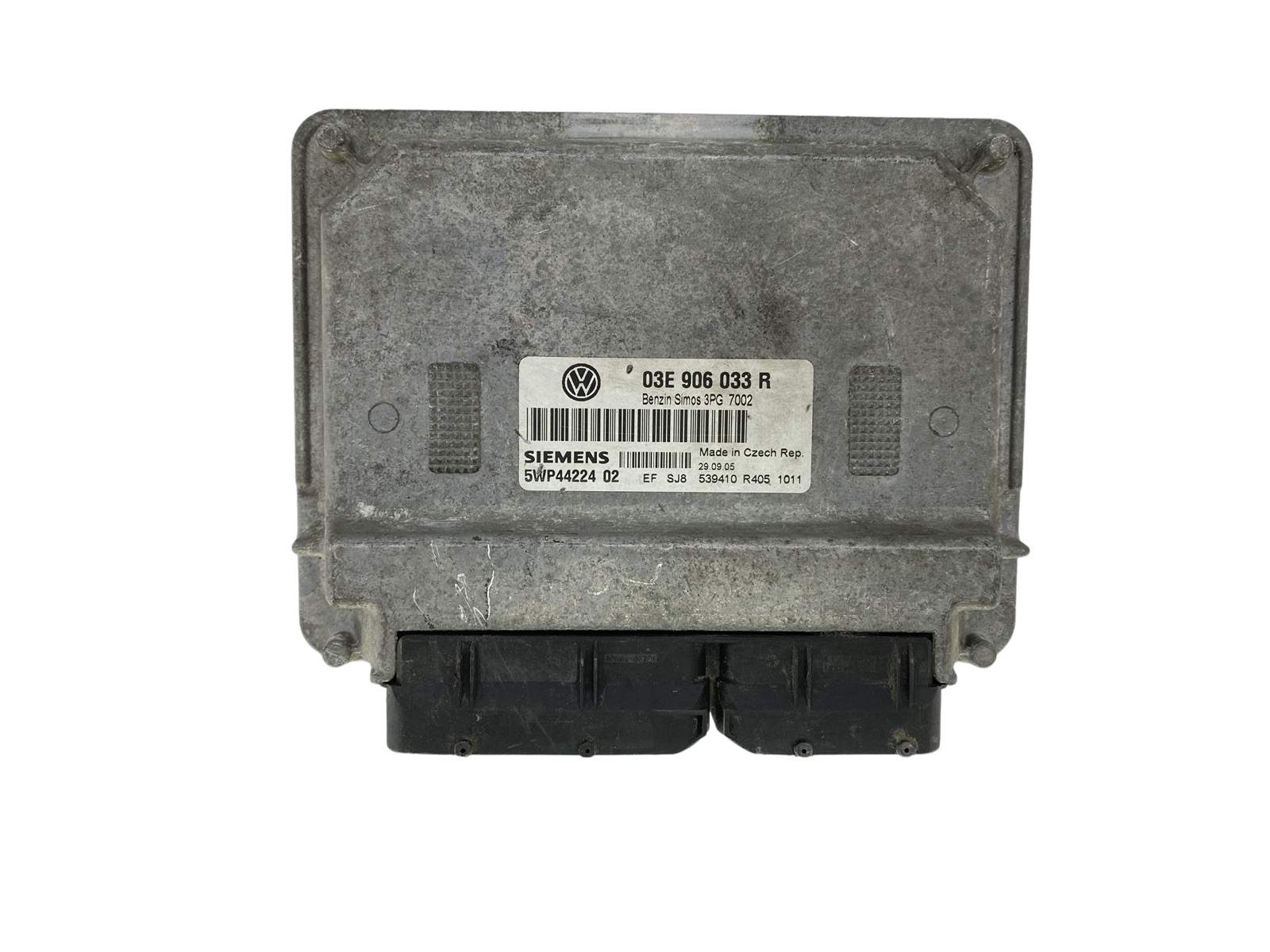 Steuergerät VW 03E906033R 5WP44224 02 Siemens 47905 main product photo