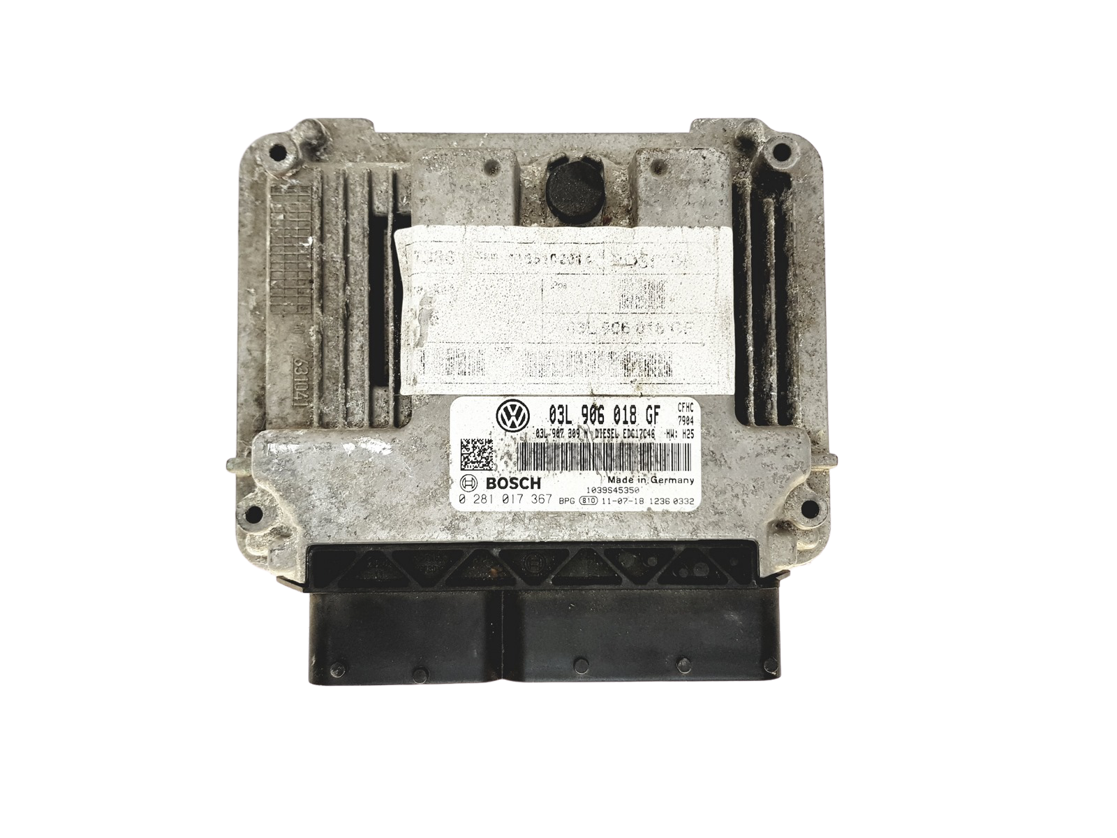 Steuergerät 03L906018GF 0281017367 VW Bosch main product photo